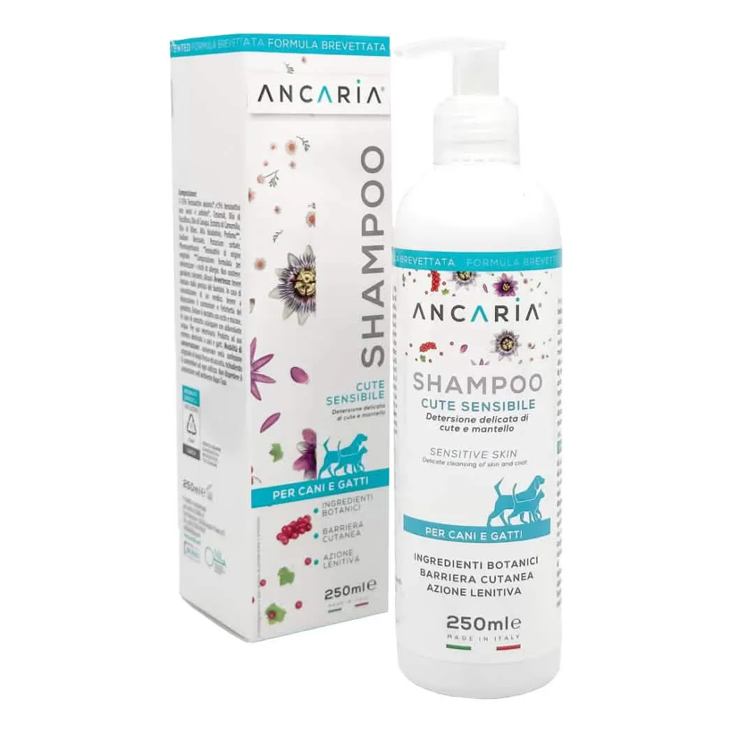 Shampoo Delicato Ancaria per Cani e Gatti 250 ml - immagine 1