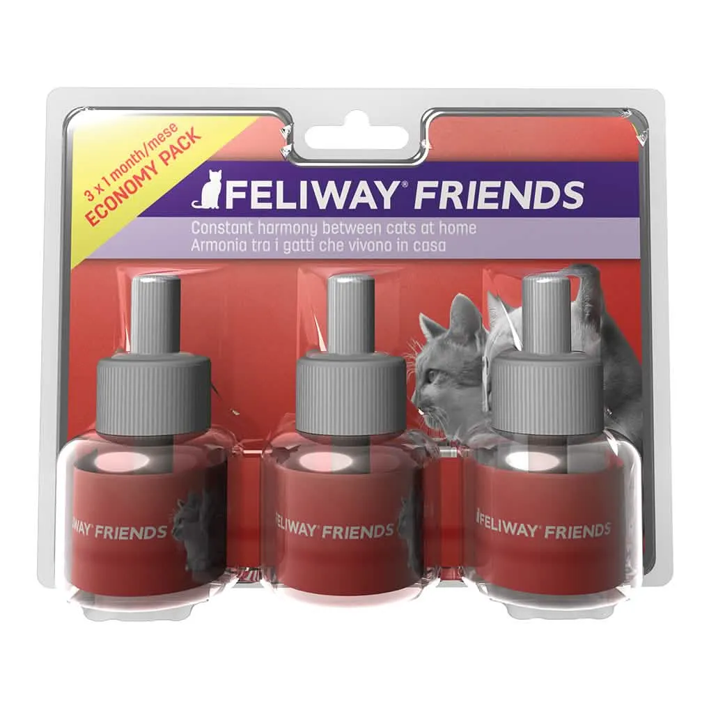 Feliway friends 3 ricariche da 77 g - immagine 1