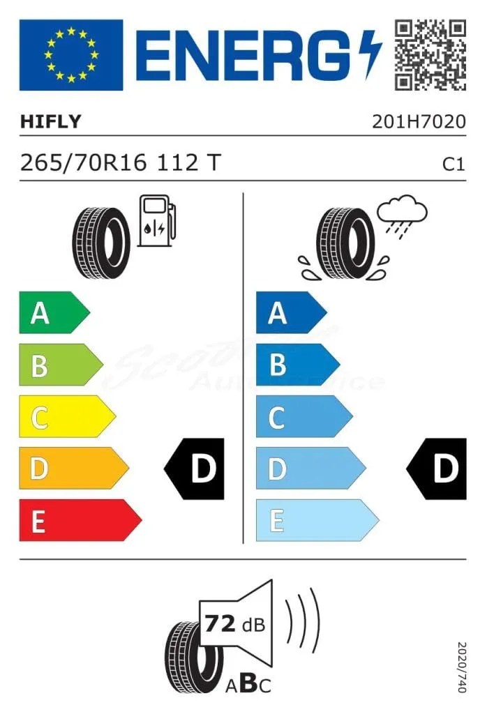 GOMME PNEUMATICI HIFLY 265/70-16 112T VIGOROUS AT-606 - immagine 2