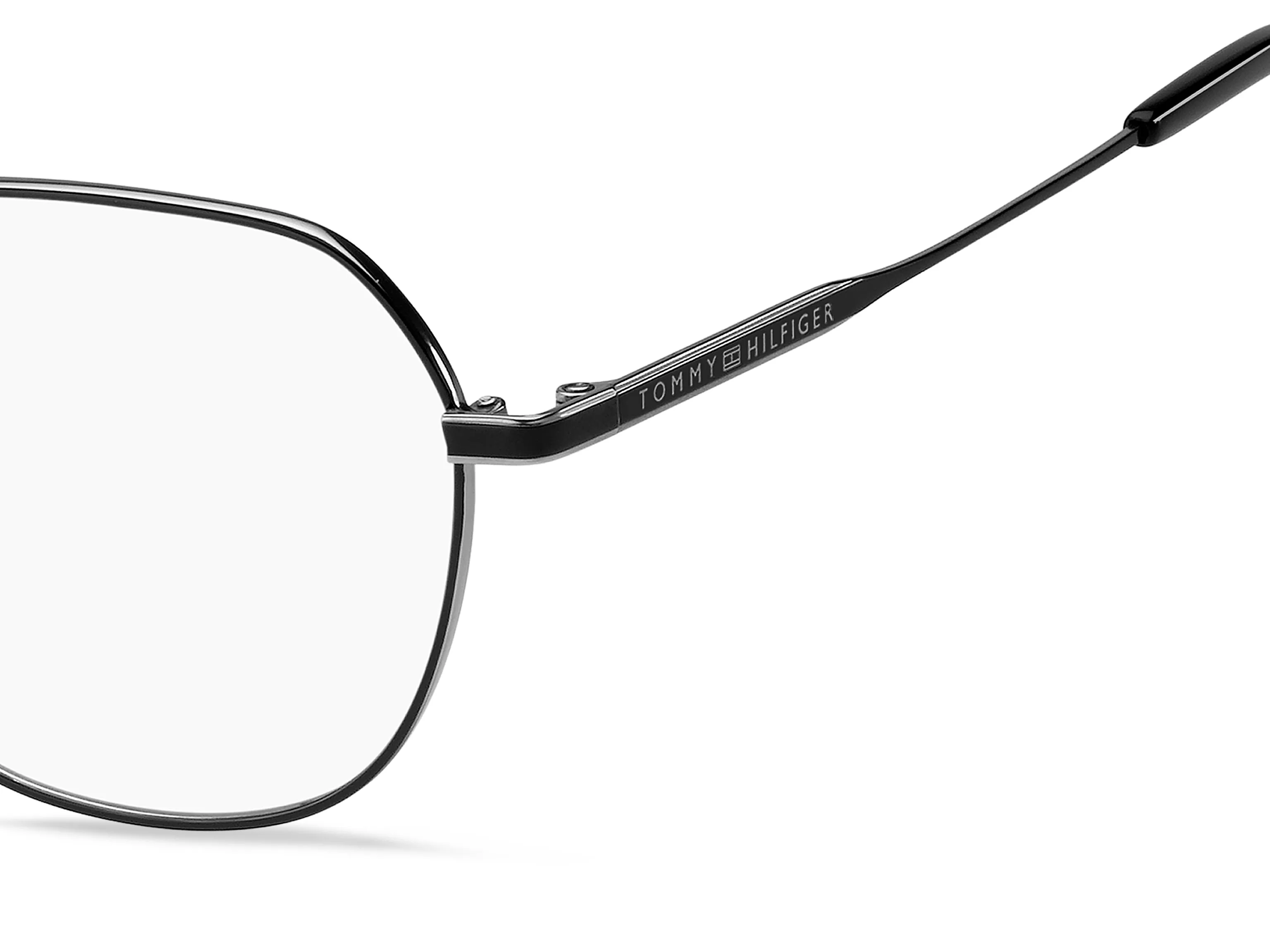 Tommy Hilfiger TH 2363/F BSC Montature da vista Metallo Nero Squadrata Normale - immagine 3