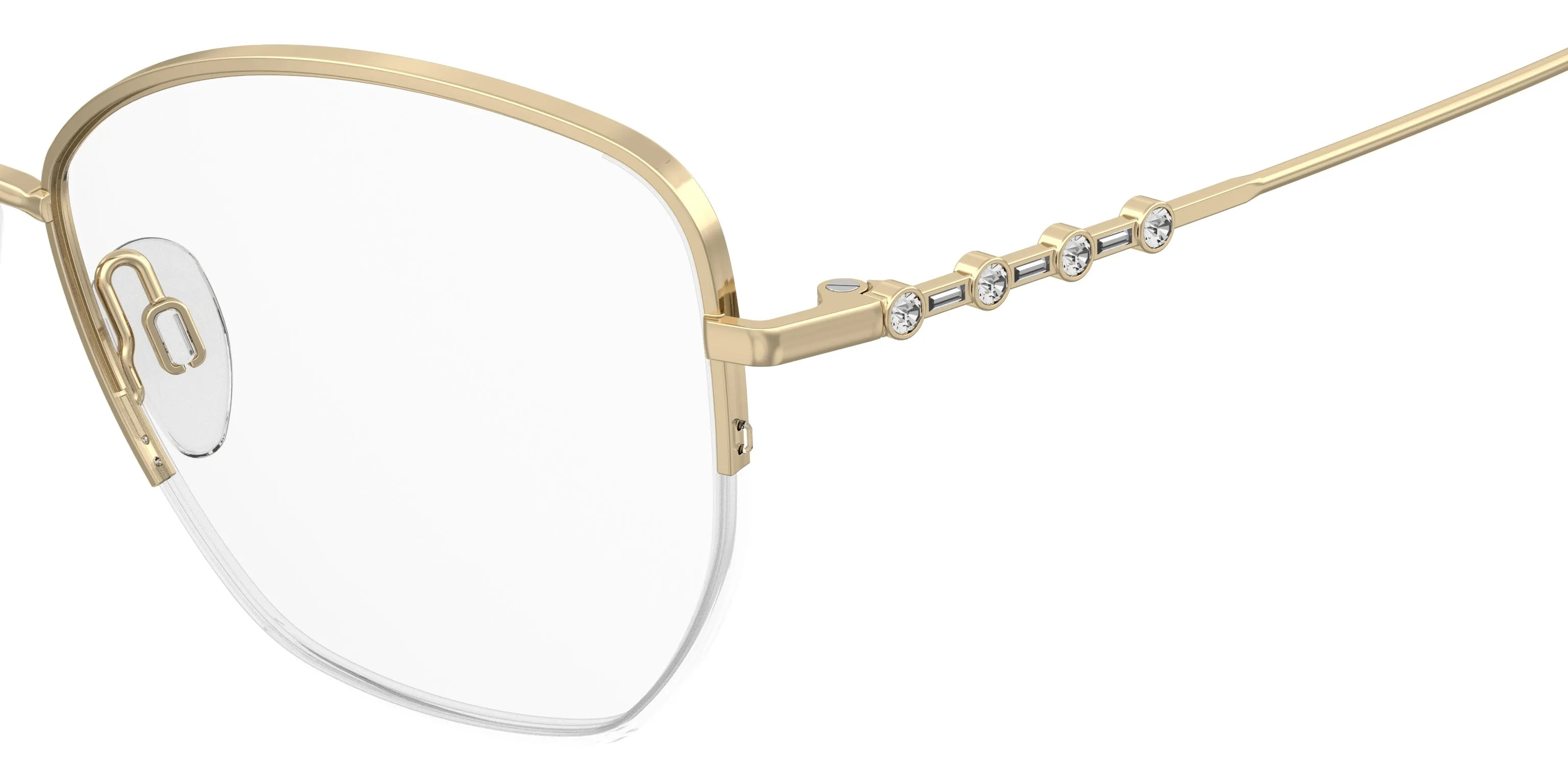 Pierre Cardin P.C. 8929 000 Montature da vista Metallo Oro Cat Eye Normale - immagine 3