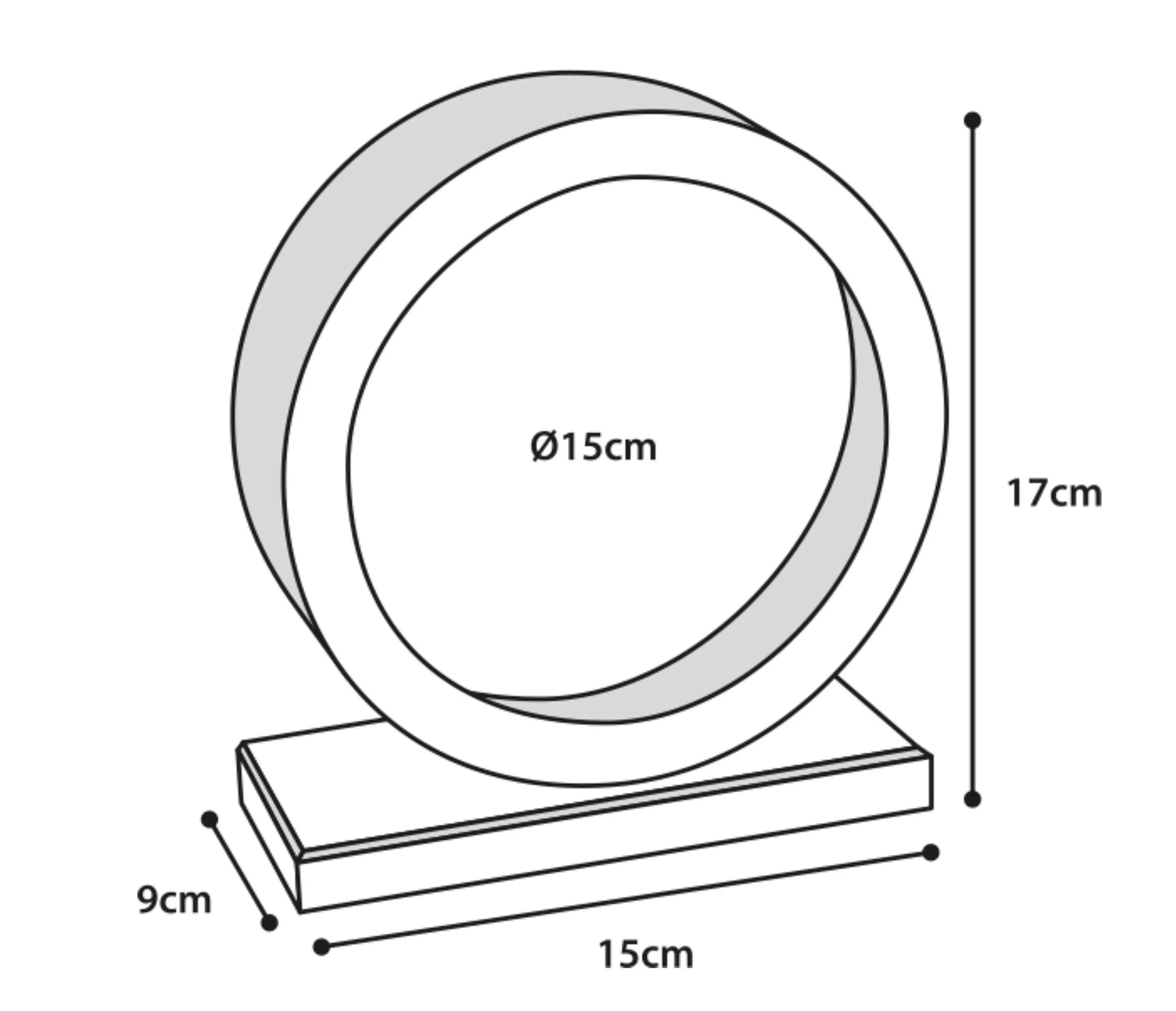 Karlie 84197 Ruota Gioco per Roditori in Legno 15 Cm - immagine 3