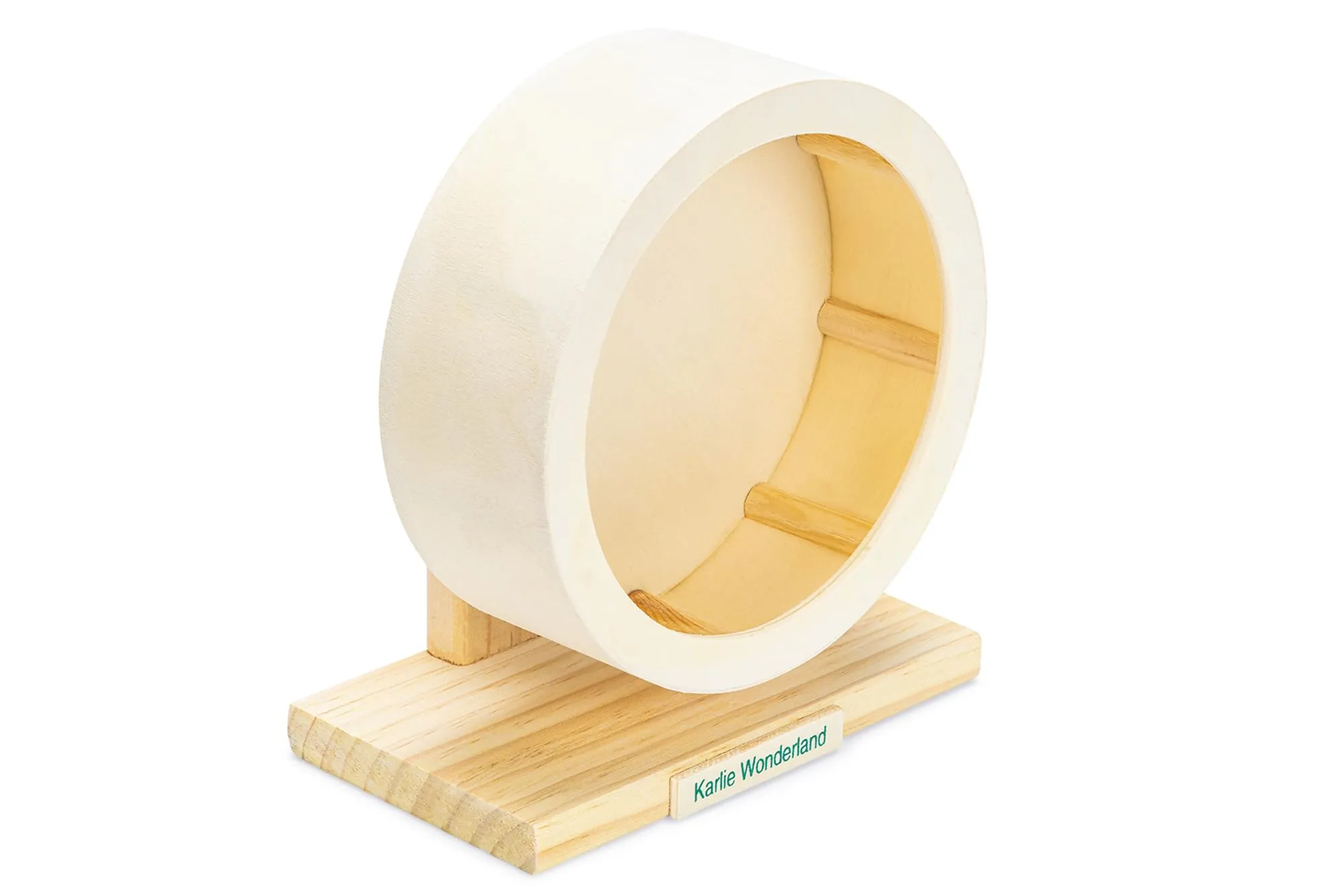 Karlie 84197 Ruota Gioco per Roditori in Legno 15 Cm - immagine 6