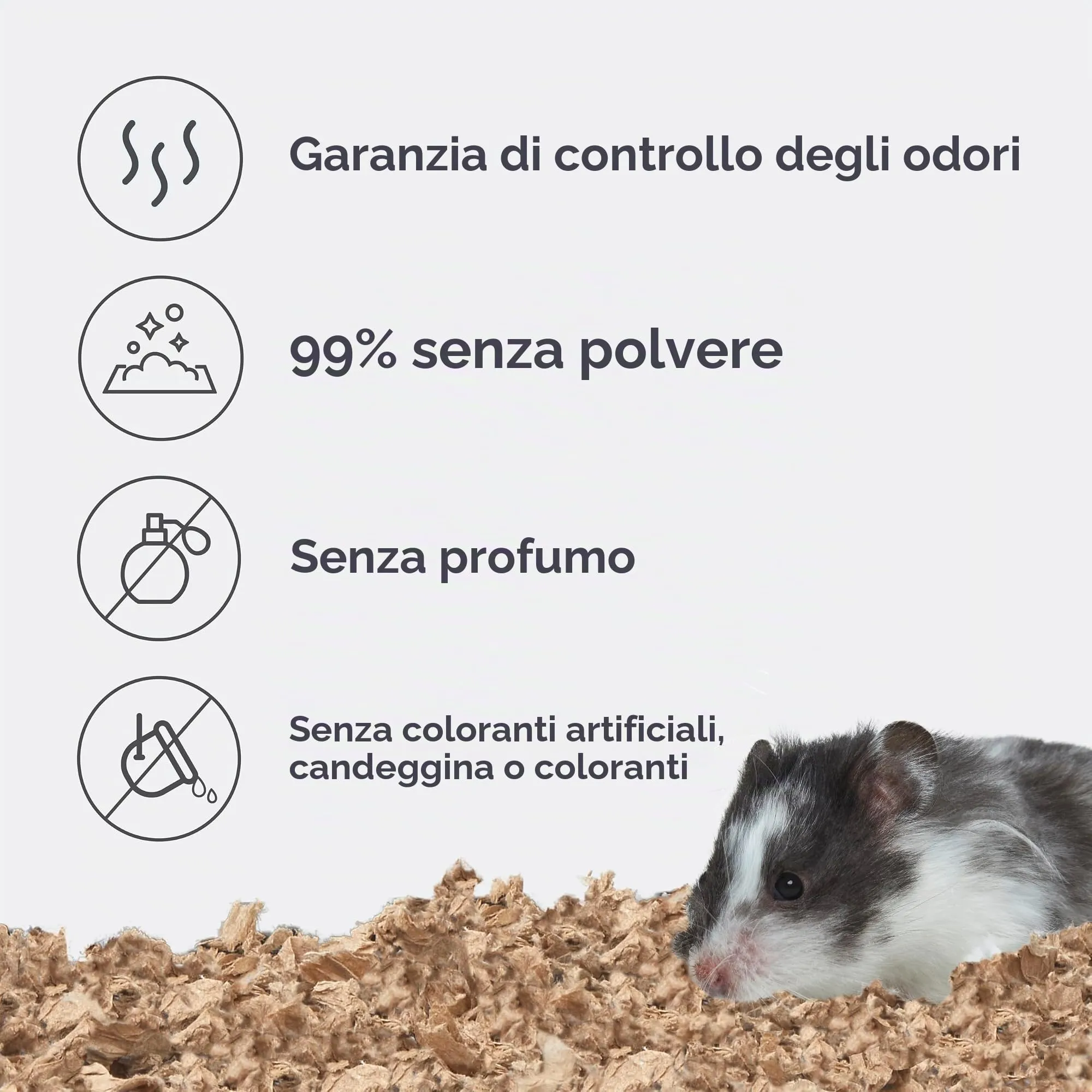 Kaytee Superpet | Lettiera Clean & Cozy per Piccoli Animali/roditori/criceti | Naturale | 99,9% priva di Polvere | Controllo degli odori | 24,6 Litri - immagine 3