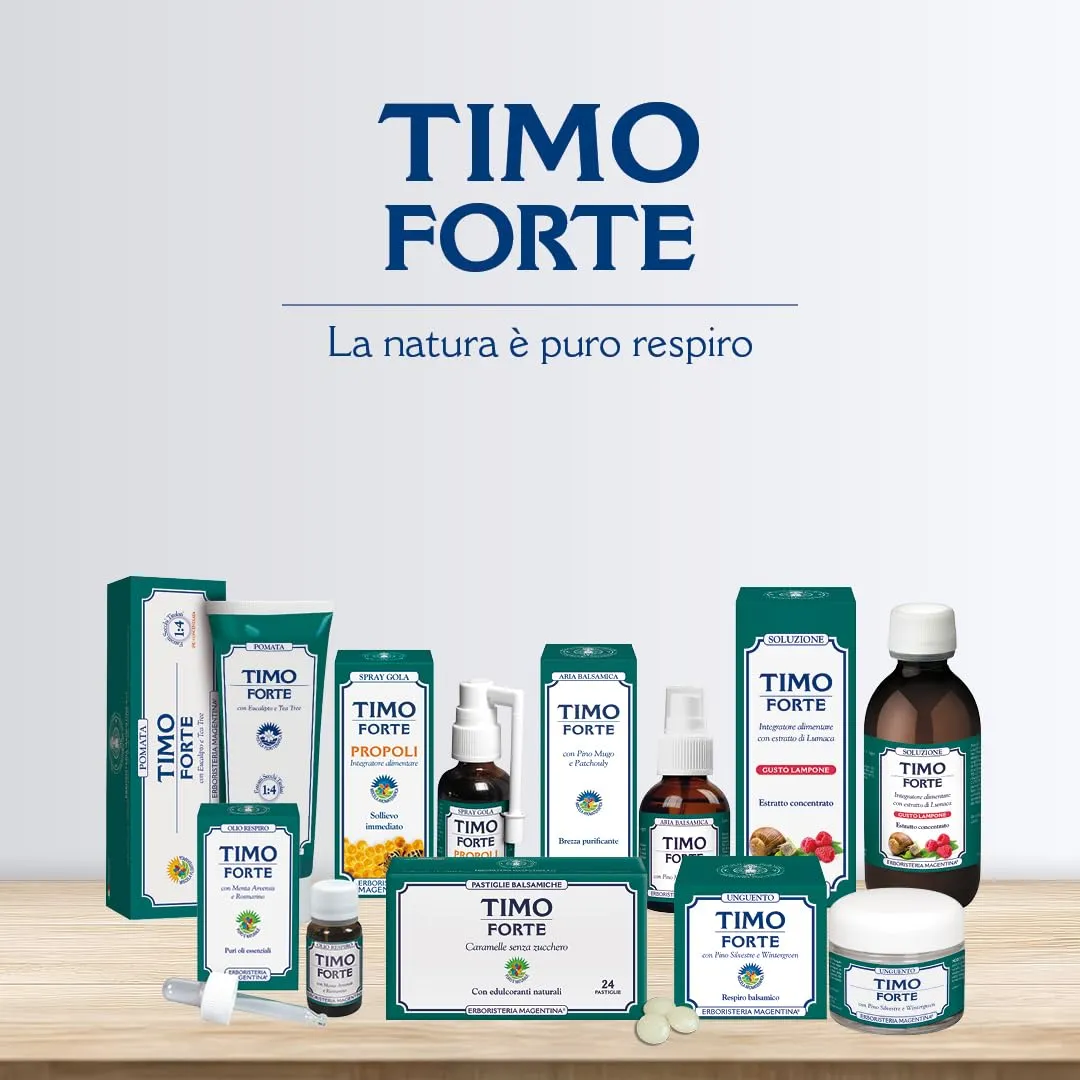 Erboristeria Magentina Timo Forte Unguento 50 ml - Balsamico per Vie Aeree, Petto e Schiena - immagine 6