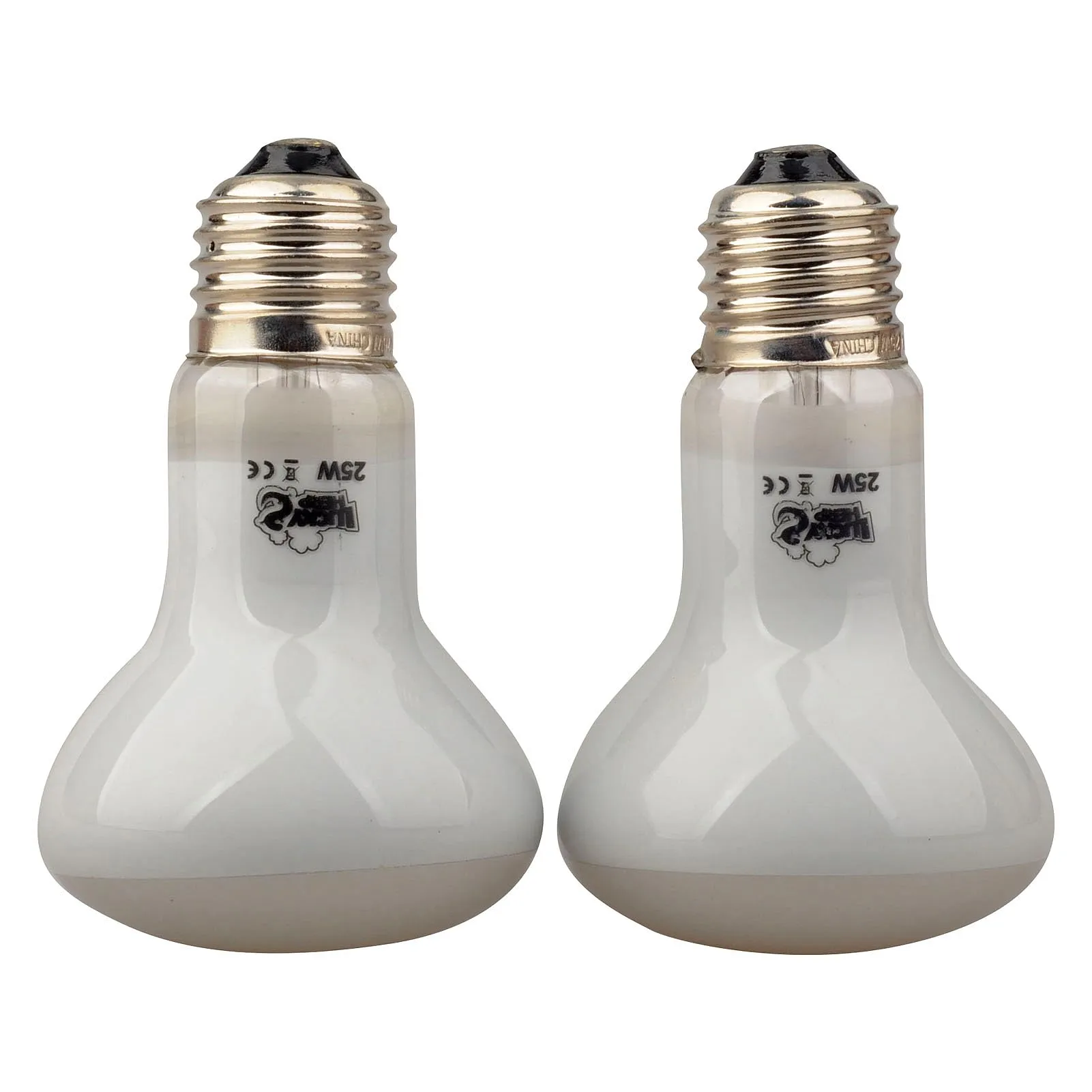 LUCKY HERP Lampadina riscaldante per rettili, confezione da 2 (25 Watt) - immagine 2
