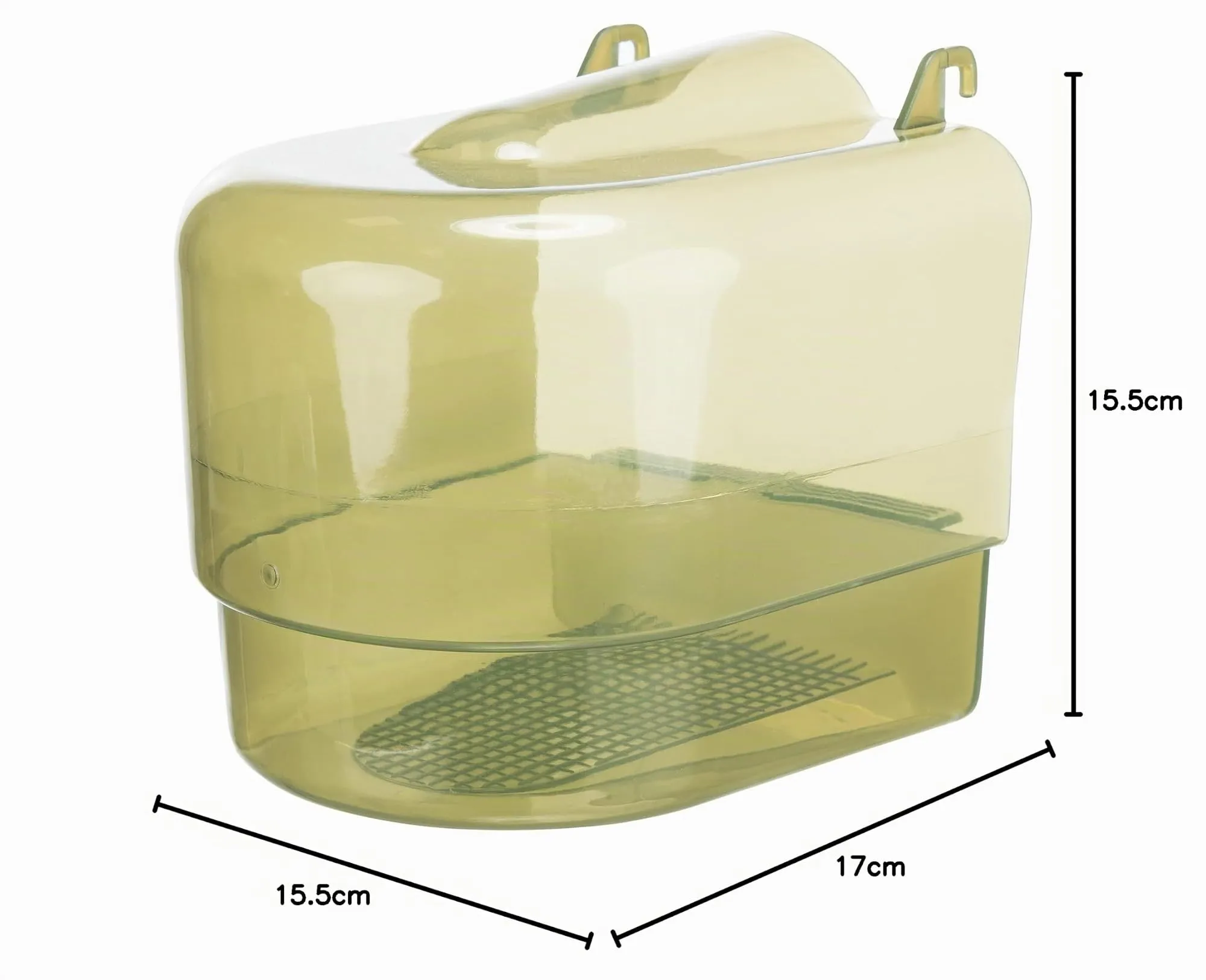 Trixie 54032 - Vasca da bagno semicircolare, 15 × 16 × 17 cm, colori assortiti - immagine 7