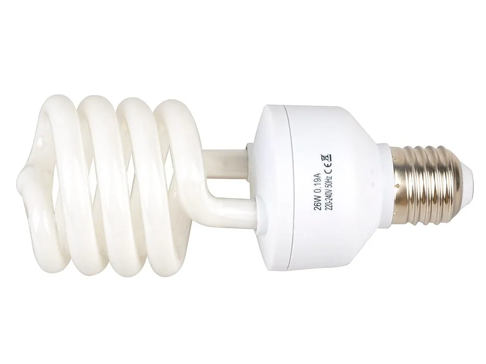 Lampadina compatta e fluorescente per rettili, 5.0 UVA, UVB, da 13 W - immagine 5