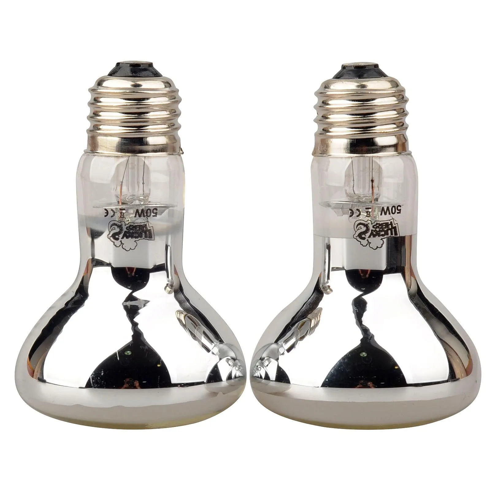 Lucky Herp, Lampada riscaldante per rettili, 2 confezioni (50 watt) - immagine 2