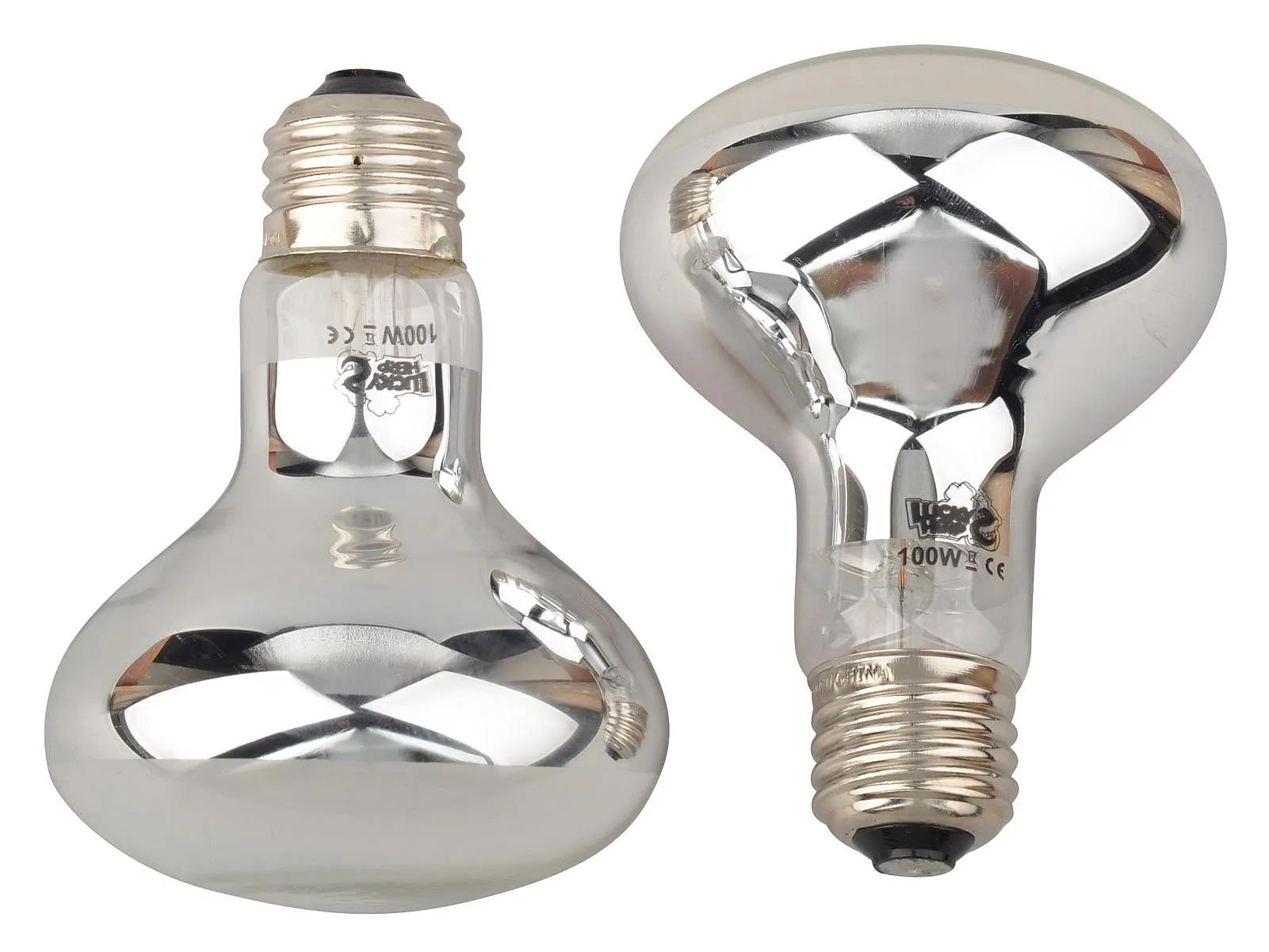 LUCKY HERP 100W R80 Lampada Riscaldante Rettili (Confezione da 2), Faretto Basking con Attacco E27, Luce UVA per Drago Barbuto, Tartarughe, Pitone - immagine 3
