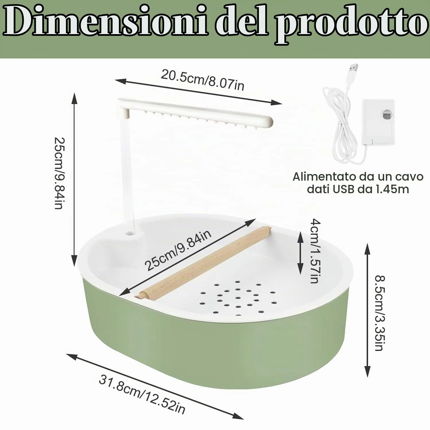 HBSFBH Doccia per Pappagalli, Vasca da Bagno Automatica per Uccelli, Vasca da Bagno per Uccelli, Vasca da Bagno Automatica per Pappagalli, per Uccelli e Uccelli, per inseparabili, pappagallini - immagine 2