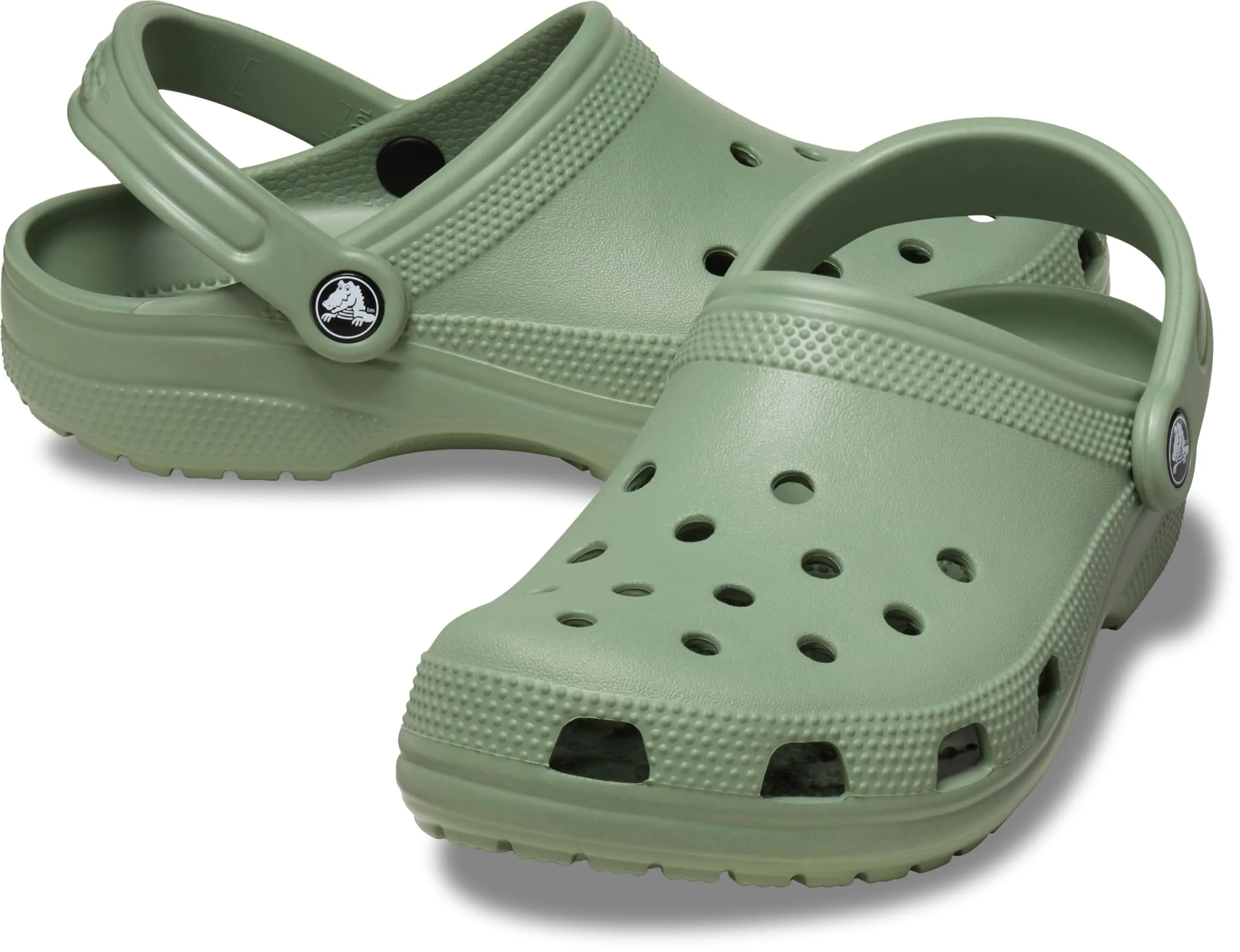 Crocs Classic Clog, Unisex, 38-39 EU, Moss - immagine 5