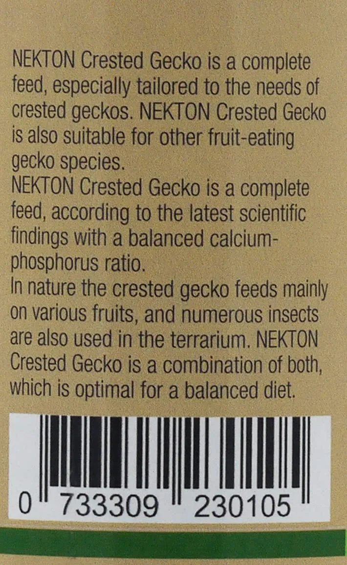 Nekton Crested Gecko, confezione da 1 (1 x 0,1 kilograms), S - immagine 5