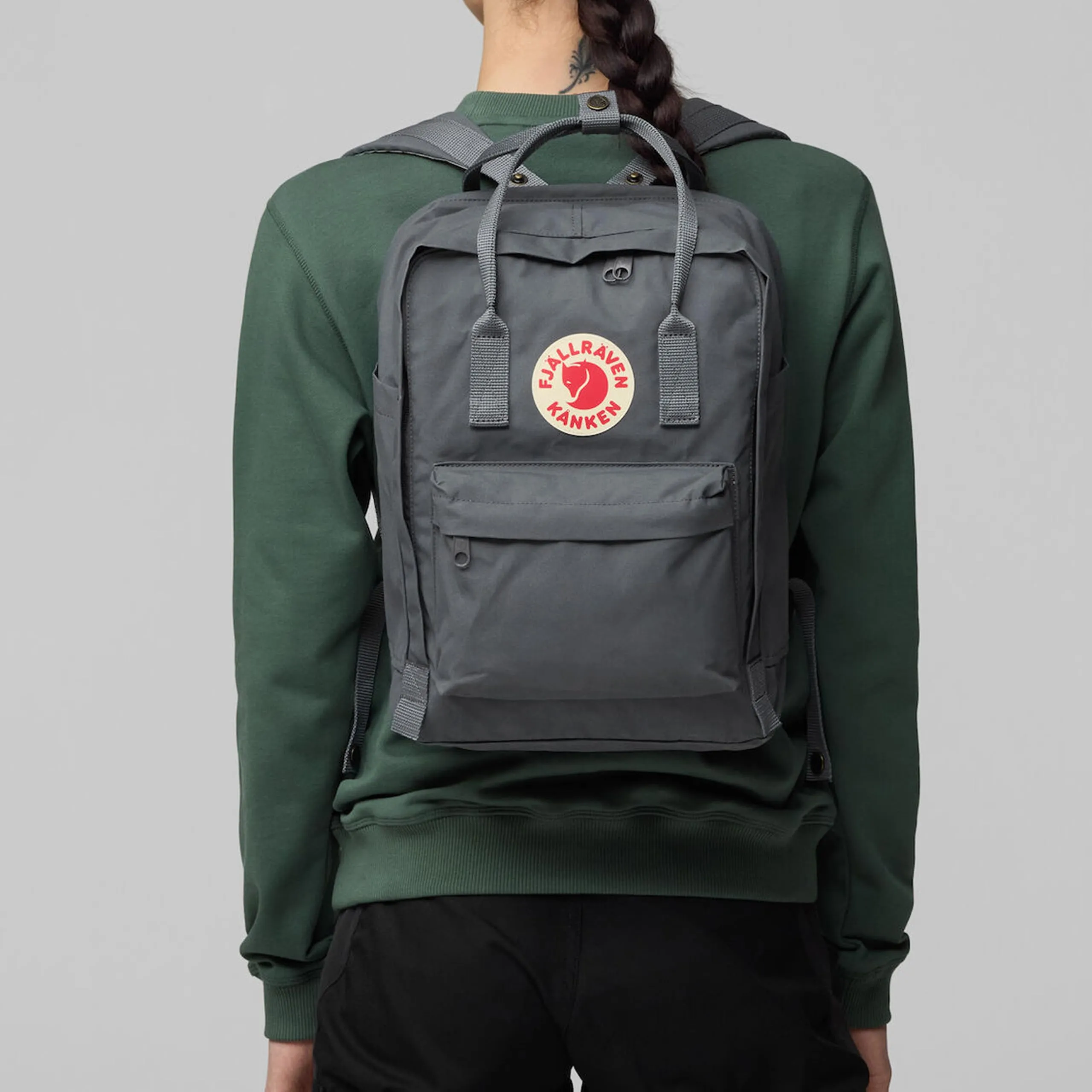 Fjallraven 23523-550 Kånken Laptop 13" Zaino sportivo Unisex Black Taglia Unica - immagine 2