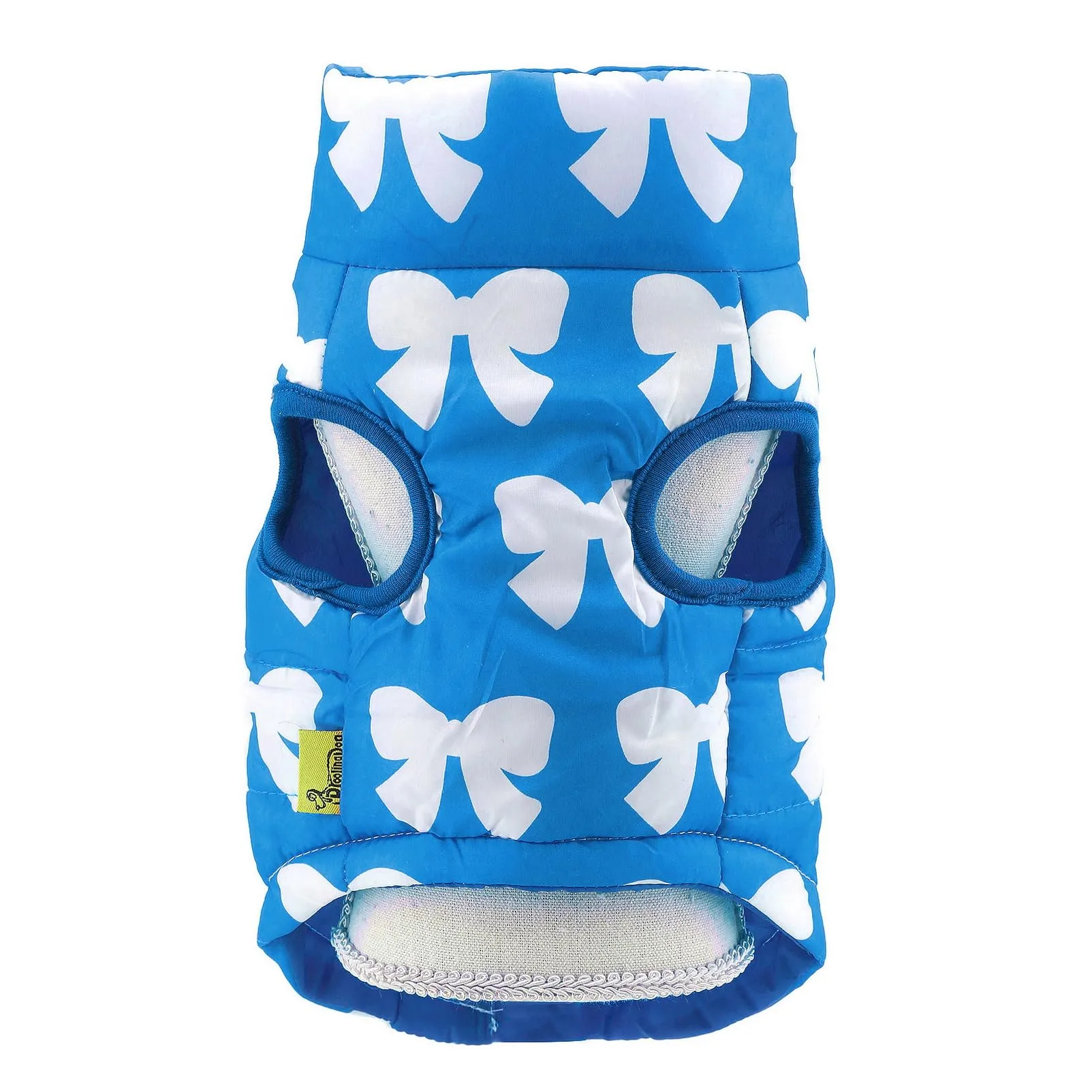SMALLLEE_LUCKY_STORE Giacca invernale impermeabile per cani e gatti di piccola taglia, con cerniera, imbottita, per Chihuahua, Yorkie, gattini, abbigliamento caldo, Blu scuro, L - immagine 7