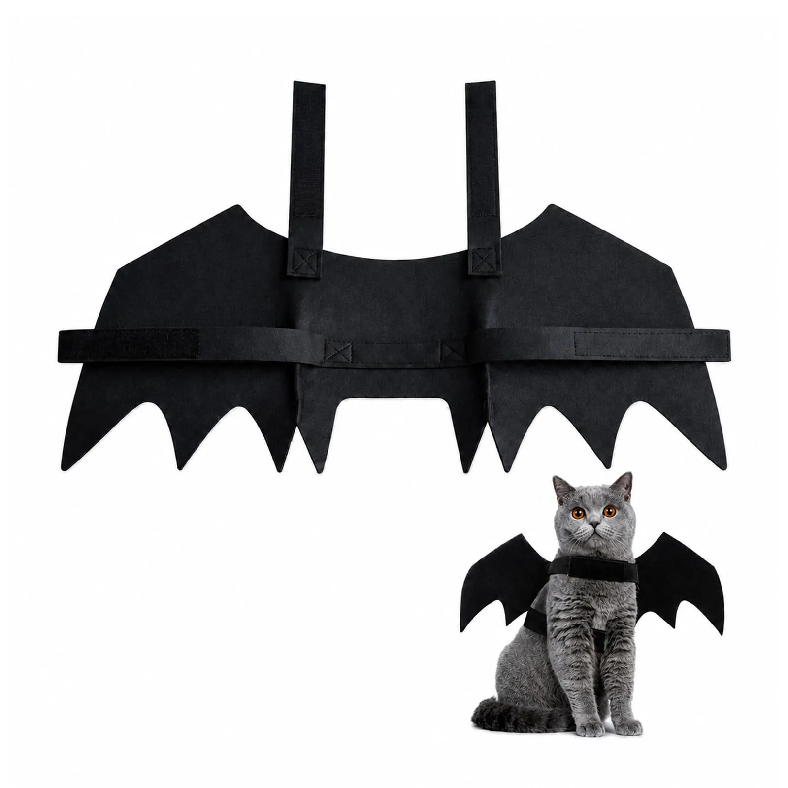 ARYIMYDP Halloween Ali Di Pipistrello Da Compagnia, Halloween per Cane, Ali Pipistrello Costume Da Pipistrello,Per La Decorazione Di Cani, Costumi Divertenti per Animali Domestici - immagine 1
