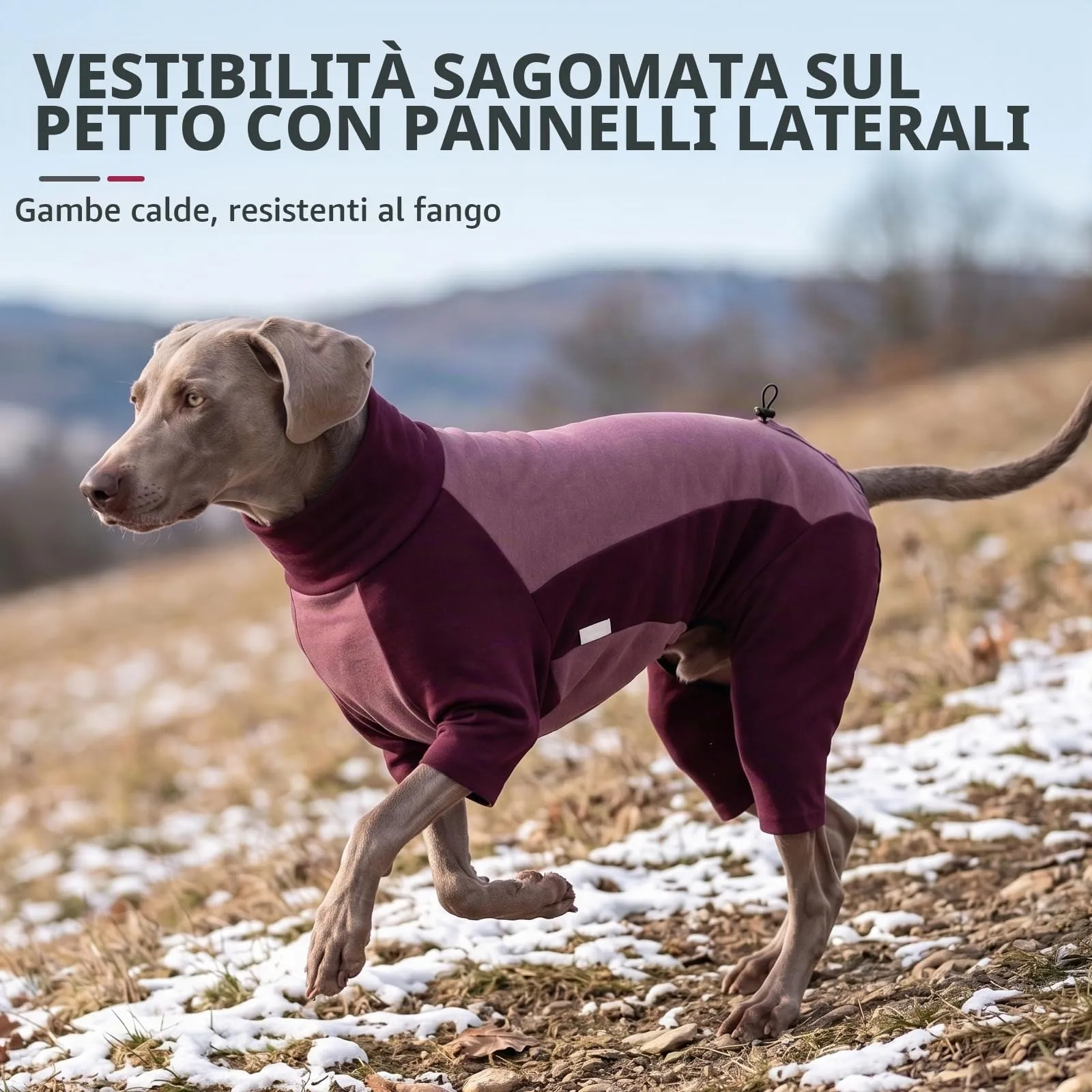 Cappotto Cane con Maniche in pile - immagine 4