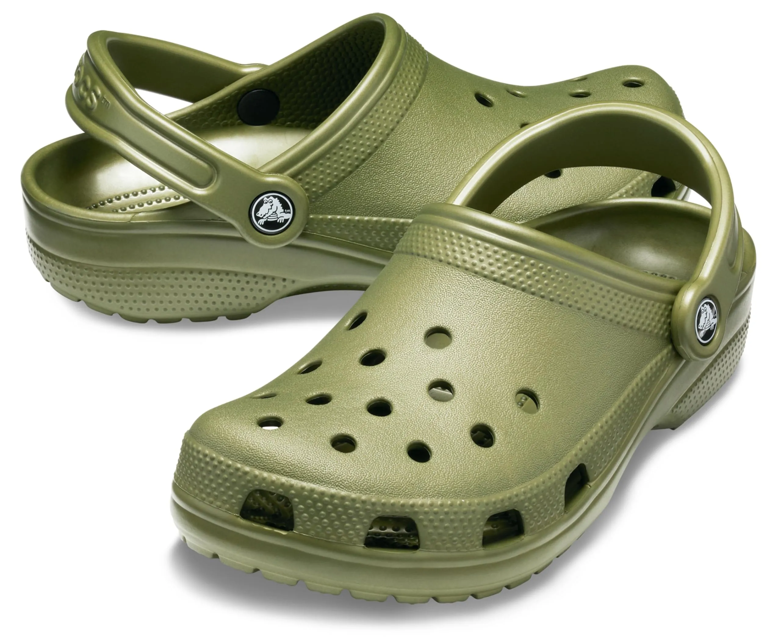 Crocs Classic Clog, Unisex, 43-44 EU, Moss - immagine 5