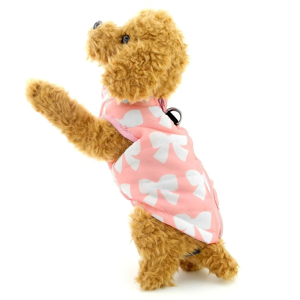 Smalllee _ Lucky _ Store, cablaggio del cane gatto gilet, Boy Girl Pet abbigliamento invernale imbottita - immagine 4
