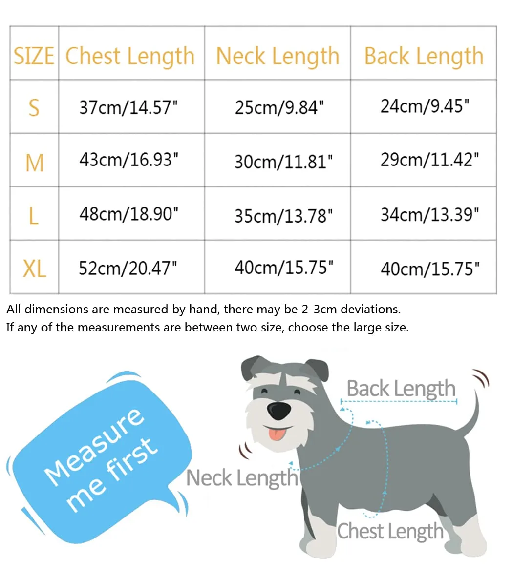 XIAOYU Babbo Natale neve scatola regalo modello Natale vestiti per animali domestici cane caldo pigiama gatto costumi di Natale tuta cucciolo, rosso, M - immagine 7
