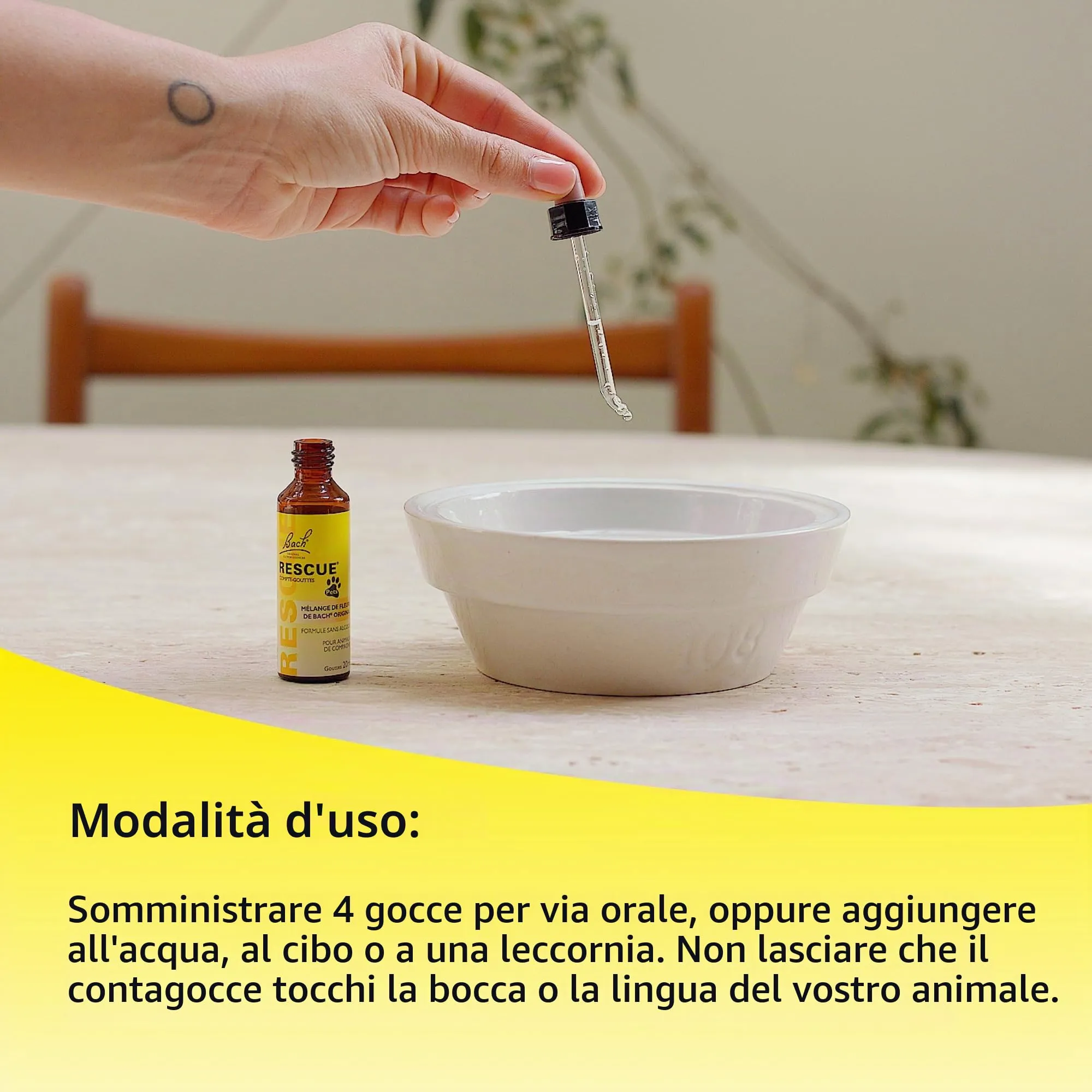 RESCUE PETS - Contagocce per animali domestici, ideale per viaggi, visita veterinaria, toelettatura, rumore e solitudine, senza alcool, naturale e vegano, flacone da 20 ml - immagine 6