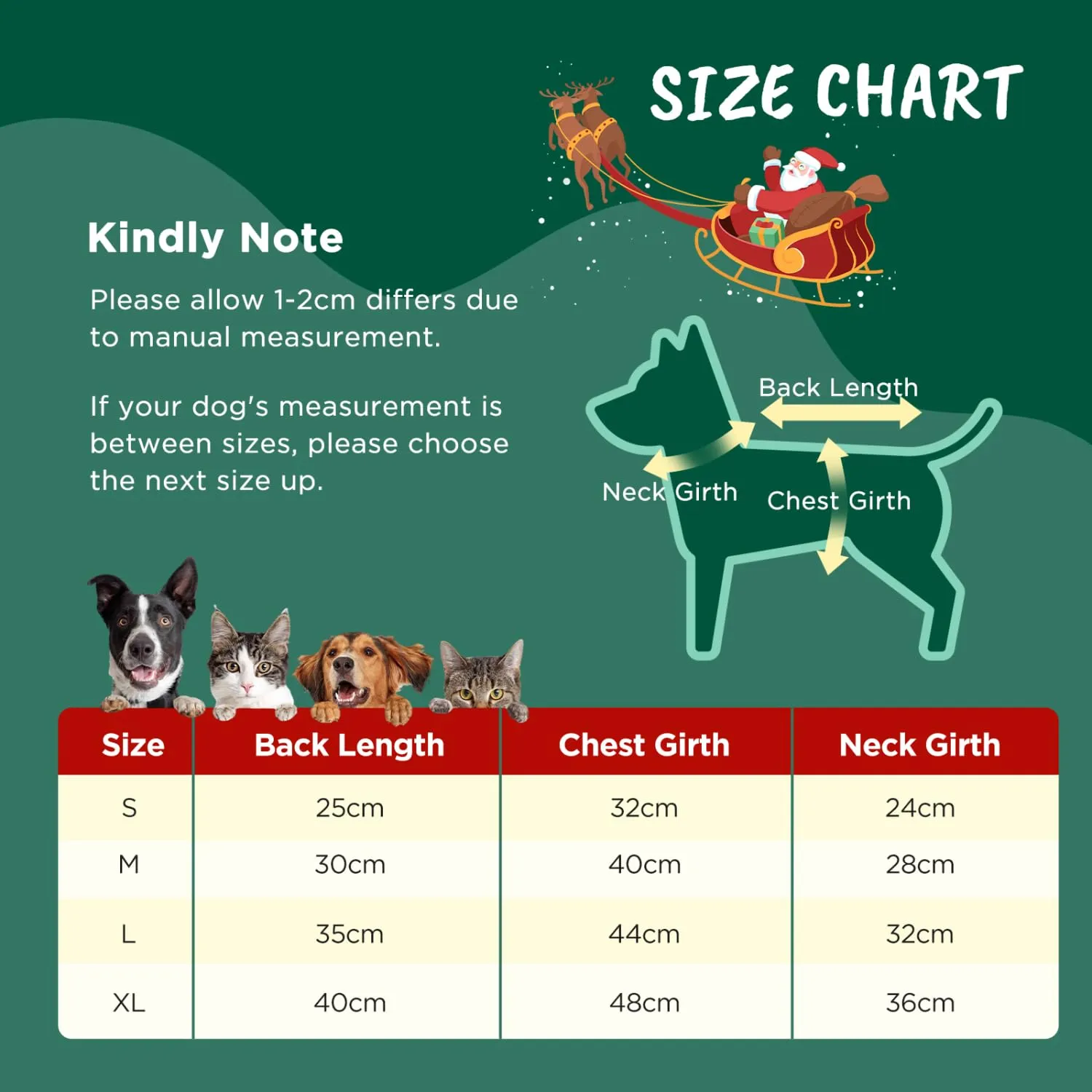 Nobleza - Maglioncino Natale Cane, Vestiti Natale Gatto Cane, Maglione per Cani con Motivo Pupazzo di Neve, Pullover a Maglia per Cani Caldo, Adatto a Gatti e Cani di Taglia Piccola o Media, L - immagine 2