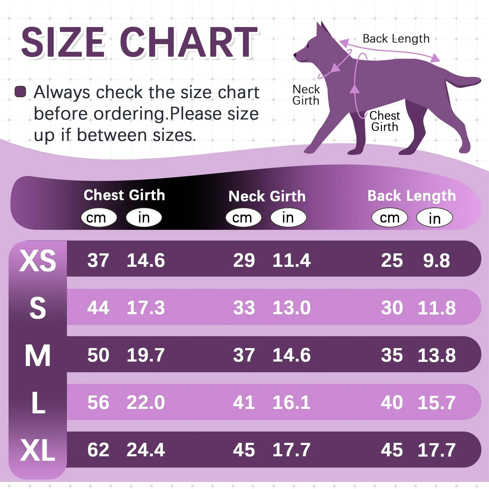 Cappotto invernale per cani di piccola taglia, in pile, con gambe, con cerniera, per cani di piccola taglia, facile da indossare in vestiti chihuahua, con tasca per sacchetti dei rifiuti (viola, S) - immagine 2
