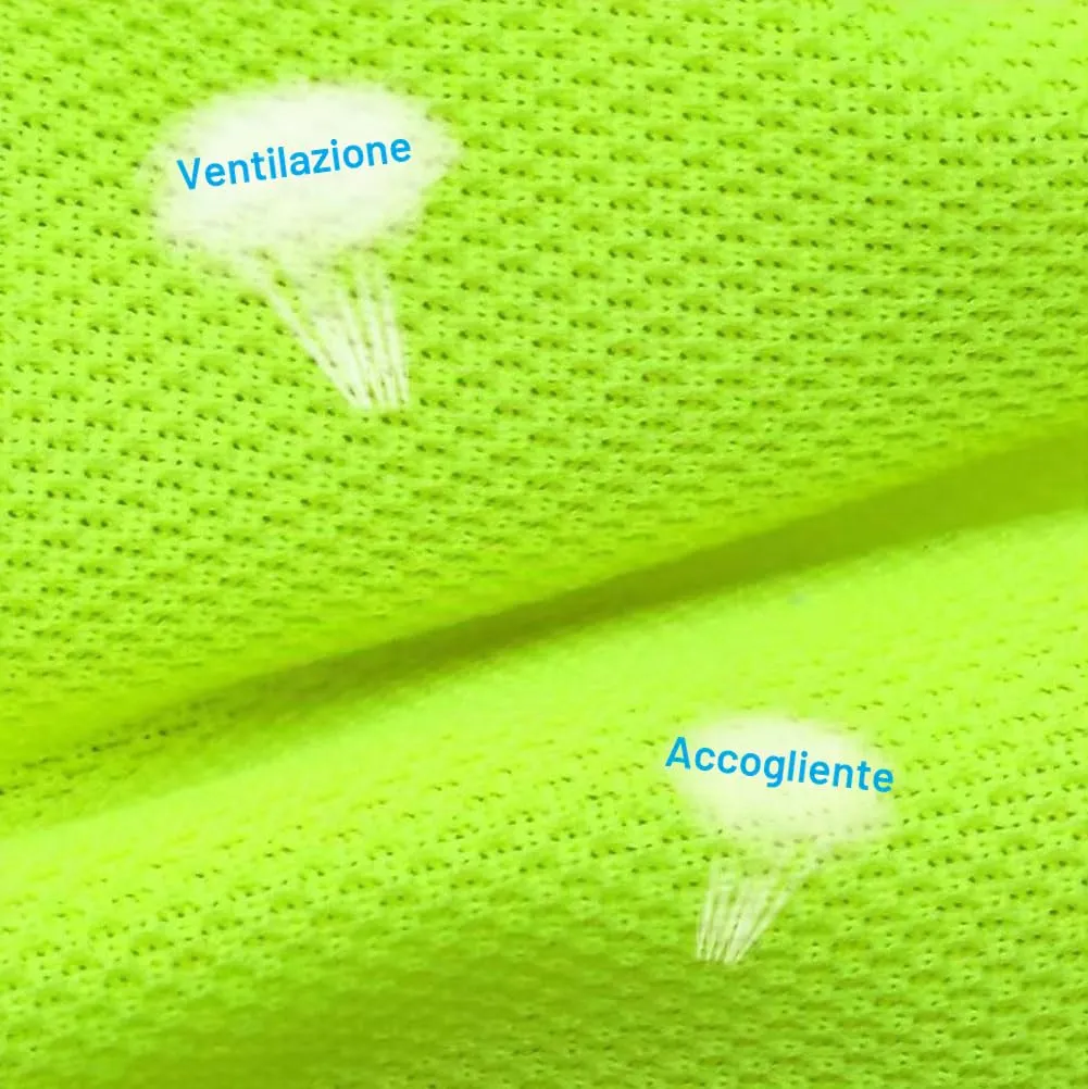 Gilet Catarifrangente per Cane,Sicurezza Maglia del Cane,Dog Giubbotto Riflettente di Sicurezza,Costume Riflettente per Cani,Per Cani Mantiene Vostro Visibile Sicuro Auto Incidenti Da Caccia(XL) - immagine 5