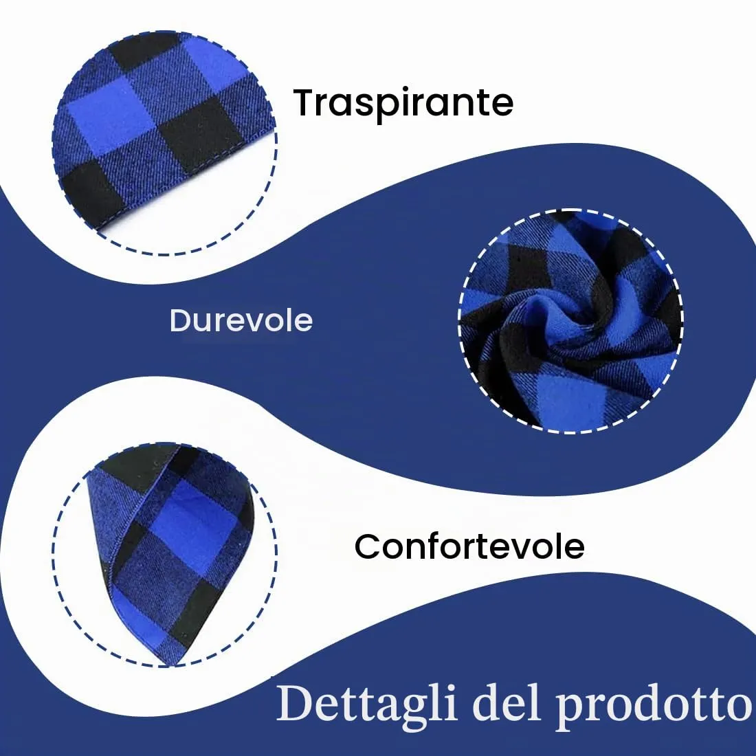 WUSJCOF Set Compleanno Cane 3 Pezzi, Bandana e Cappello con 8 Numeri Bling Adesivi, Regalo di Compleanno per Cani, Decorazioni per Festa di Compleanno Cane (Blu) - immagine 3