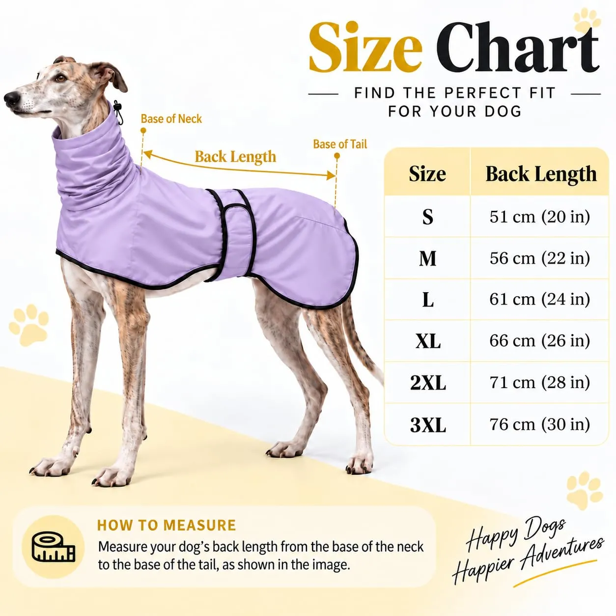 MOREZI Impermeabile Greyhound, giacca impermeabile per cani, foro per il collo e cintura regolabile, adatto a cani di taglia media e grande-Viola-L - immagine 5