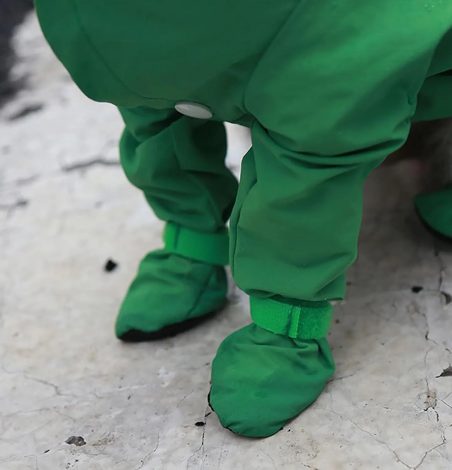 UzeEnde - Impermeabile per cani con cappuccio - Tuta impermeabile a copertura completa per quattro zampe con scarpe, asciugatura rapida, per animali domestici, ideale per cani di taglia piccola, media - immagine 4