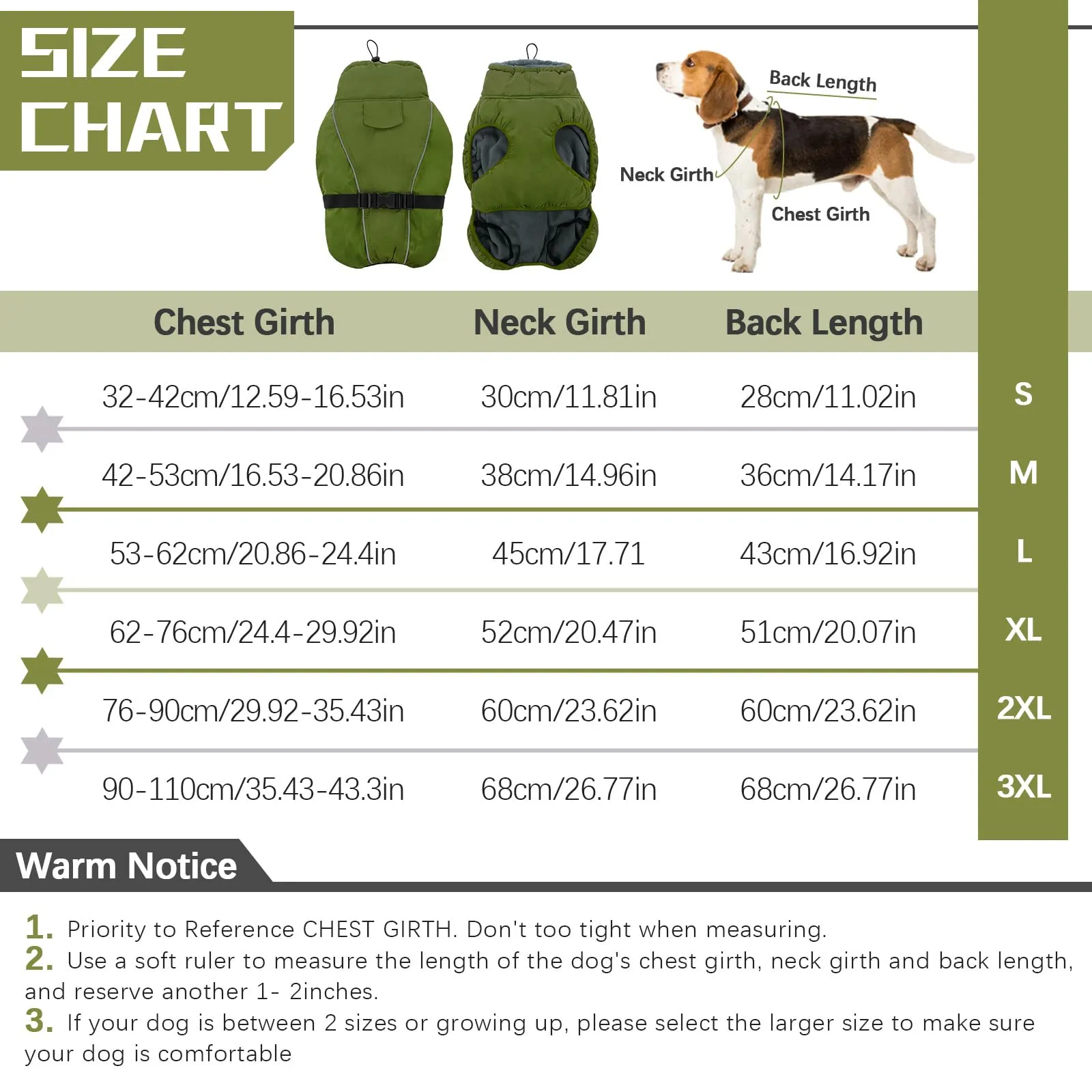 Cappotto invernale impermeabile per cani, caldo, abbigliamento per cani di taglia piccola, media e grande, maglione per cani con strisce riflettenti sicure per labrador, chihuahua, bulldog francese - immagine 2