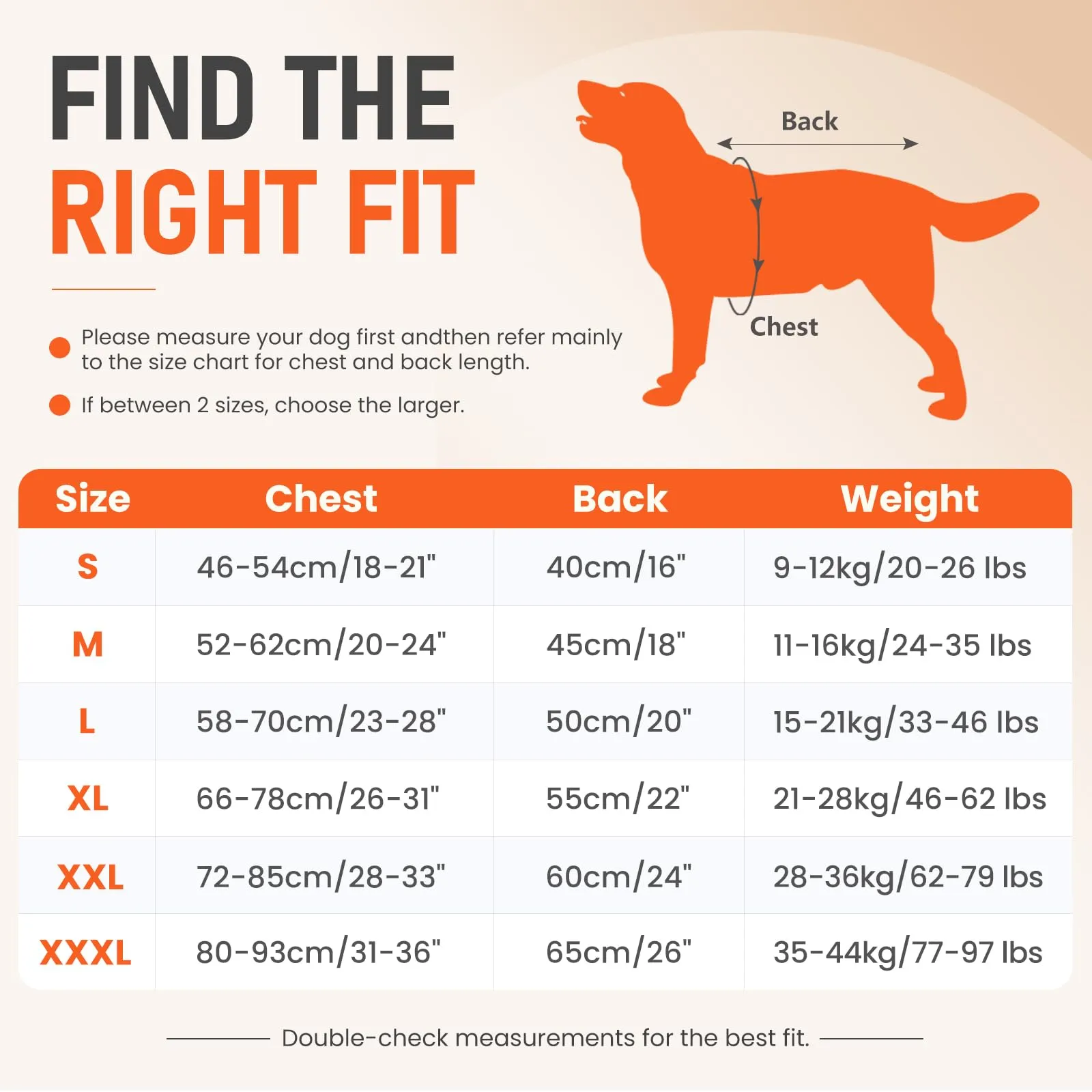 Poiinvc Abrigo Perro Cobertura Amplia Abdomen Forro Polar - immagine 2