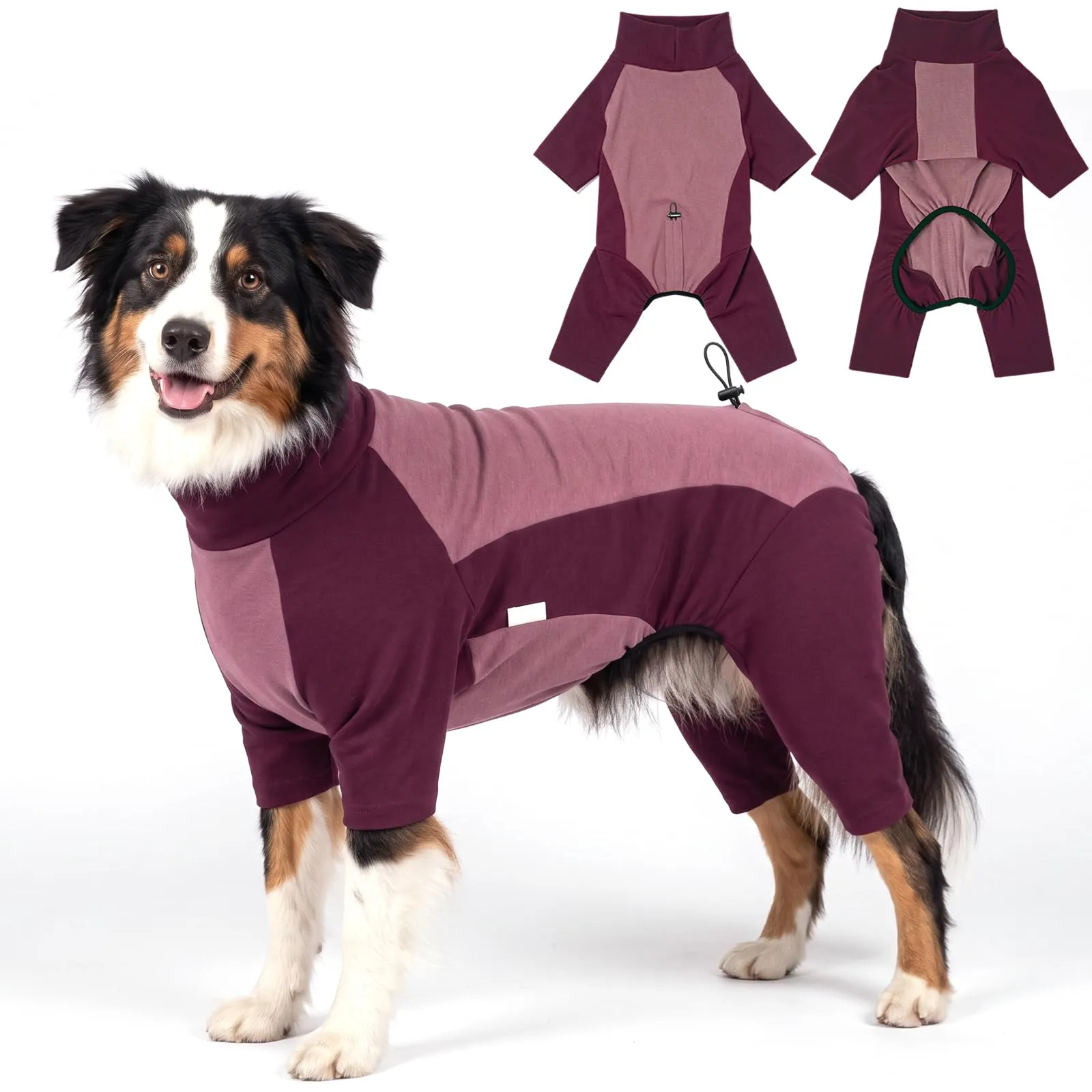 Cappotto Cane con Maniche in pile - immagine 1