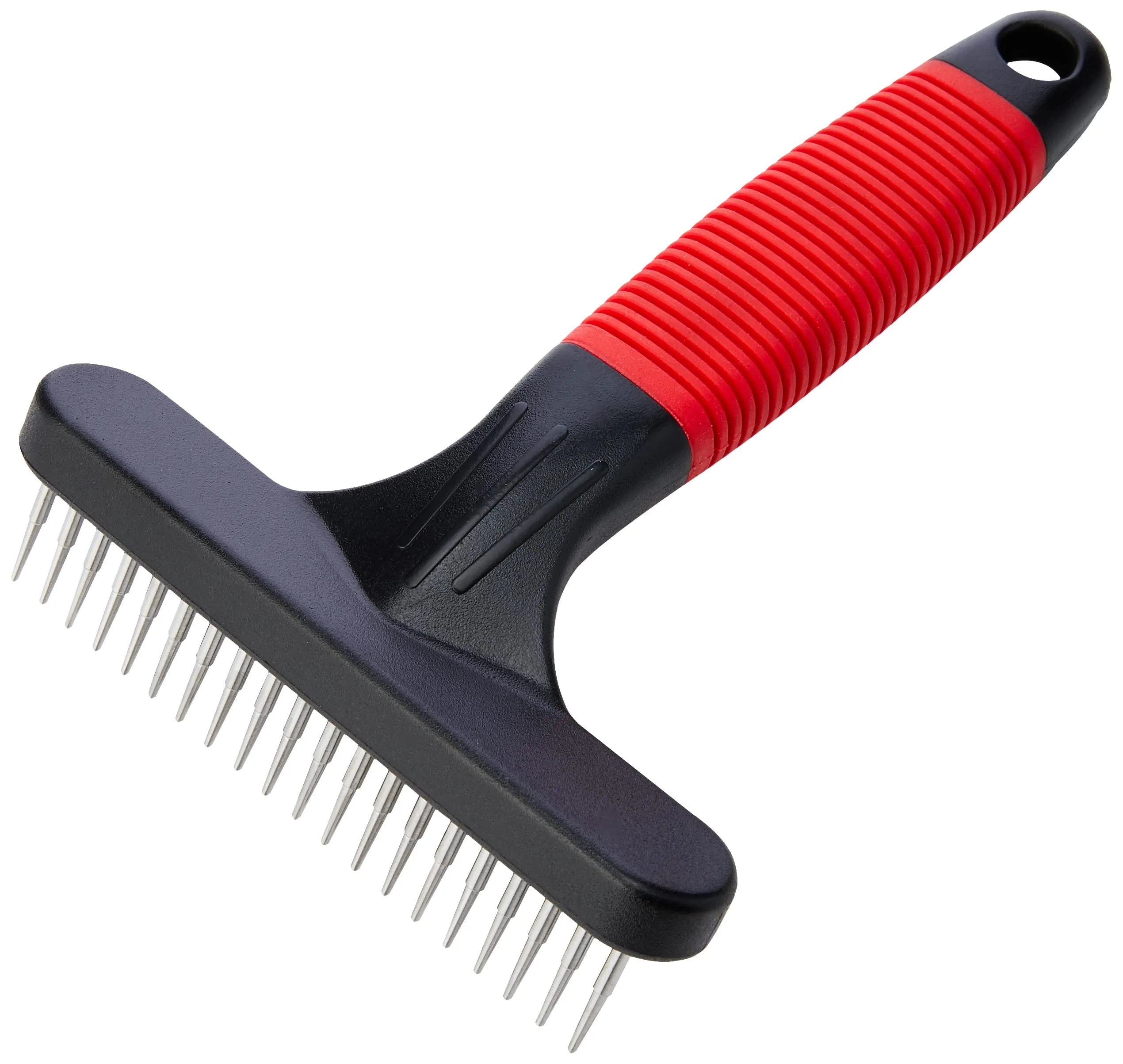 Ferplast Pettine per Cani e Gatti 2 in 1 Pelo Medio e Lungo, Denti Rotanti Arrotondati Anti-Irritazione e Manico Antiscivolo - immagine 2