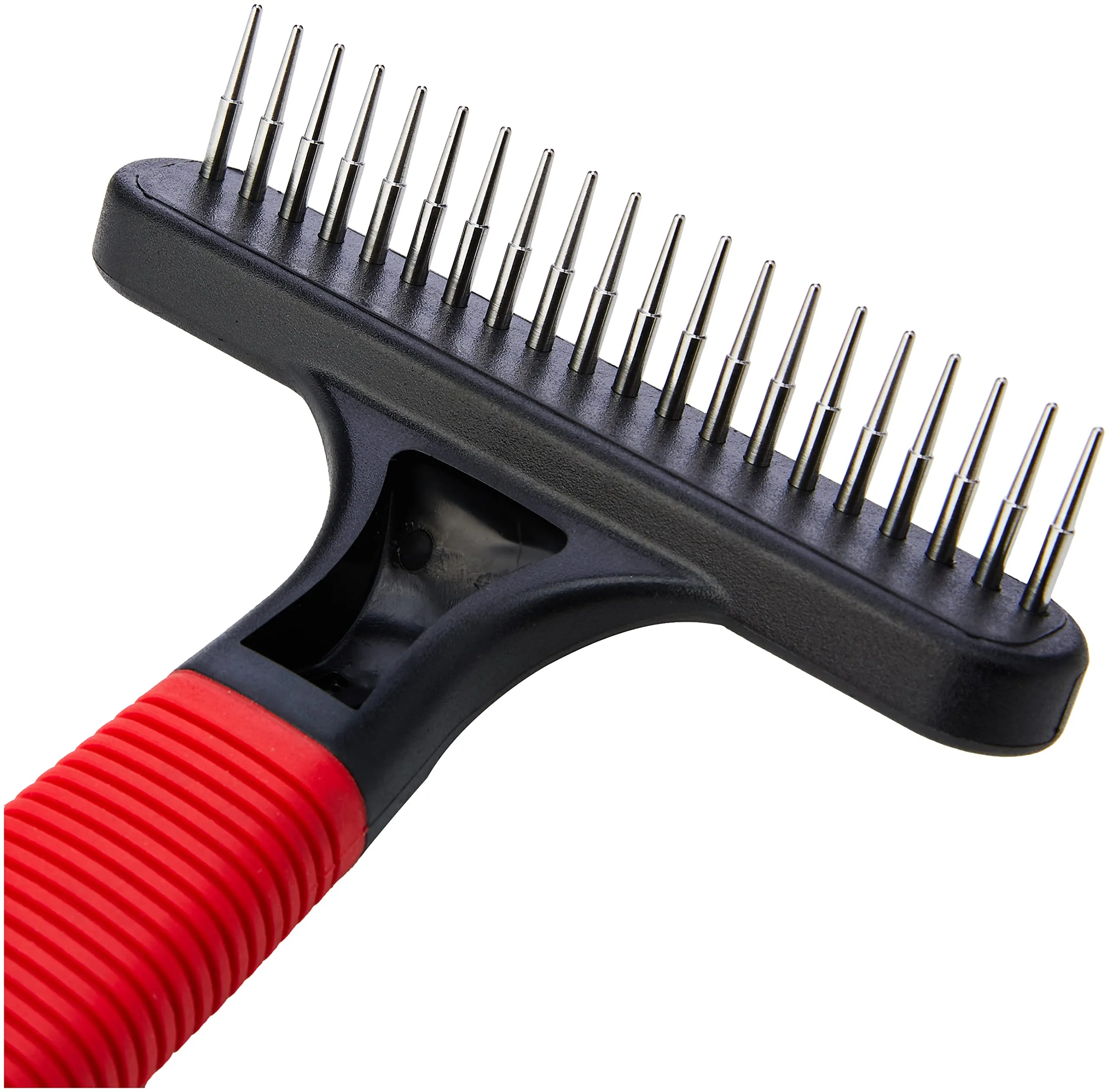 Ferplast Pettine per Cani e Gatti 2 in 1 Pelo Medio e Lungo, Denti Rotanti Arrotondati Anti-Irritazione e Manico Antiscivolo - immagine 4