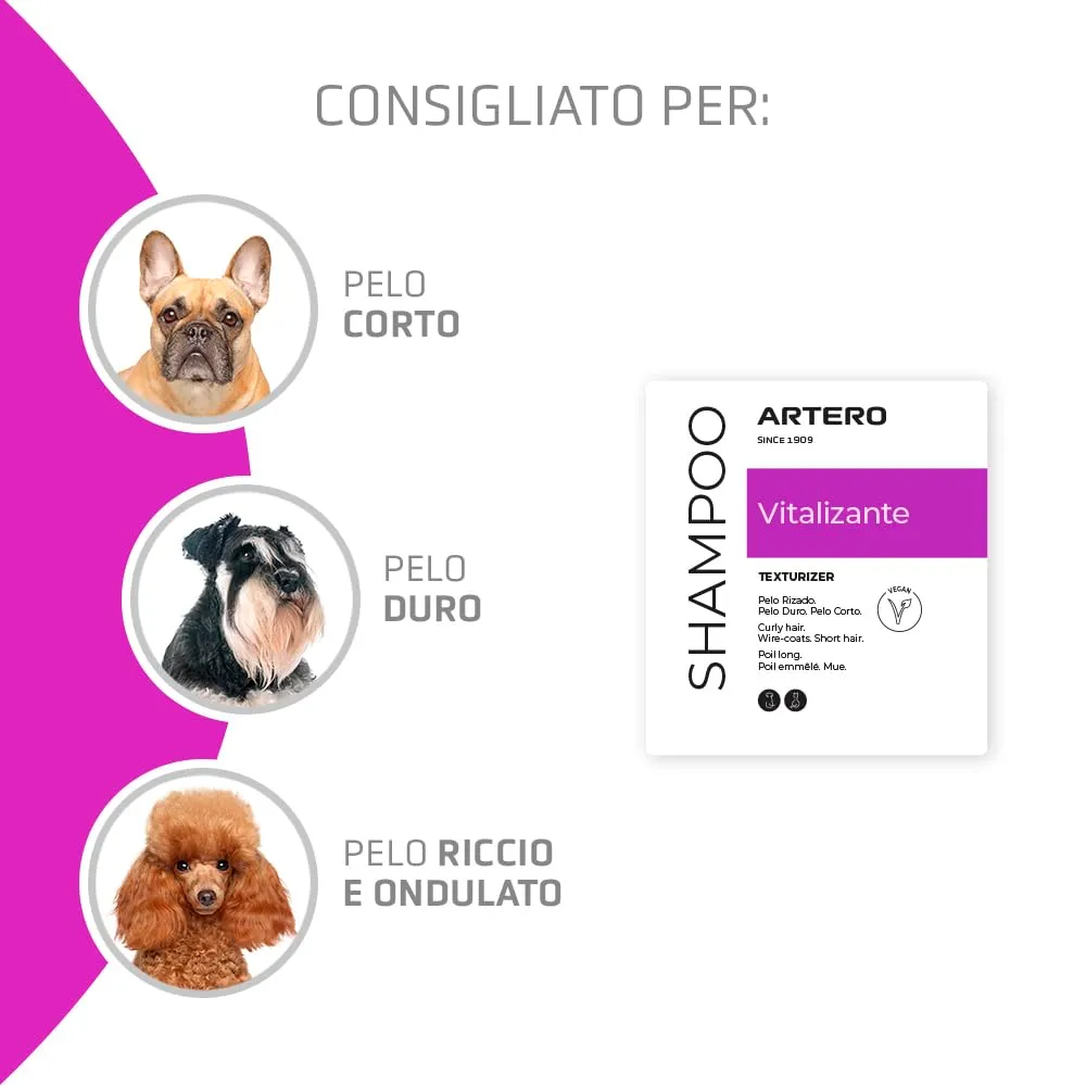 Artero Vitalizante shampoo per cani volumizzante 300 ml - immagine 2