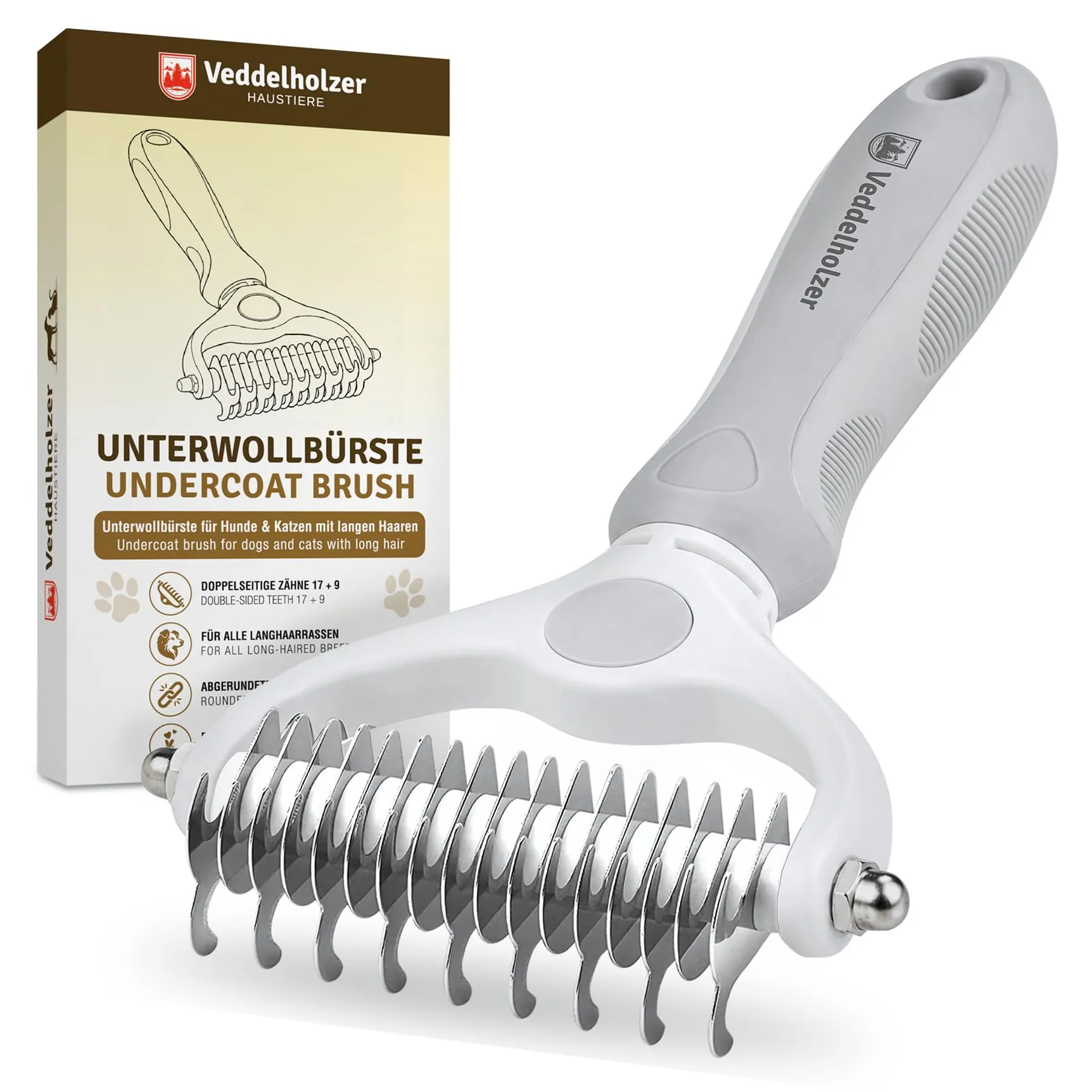 Spazzola sottopelo Veddelholzer - immagine 1