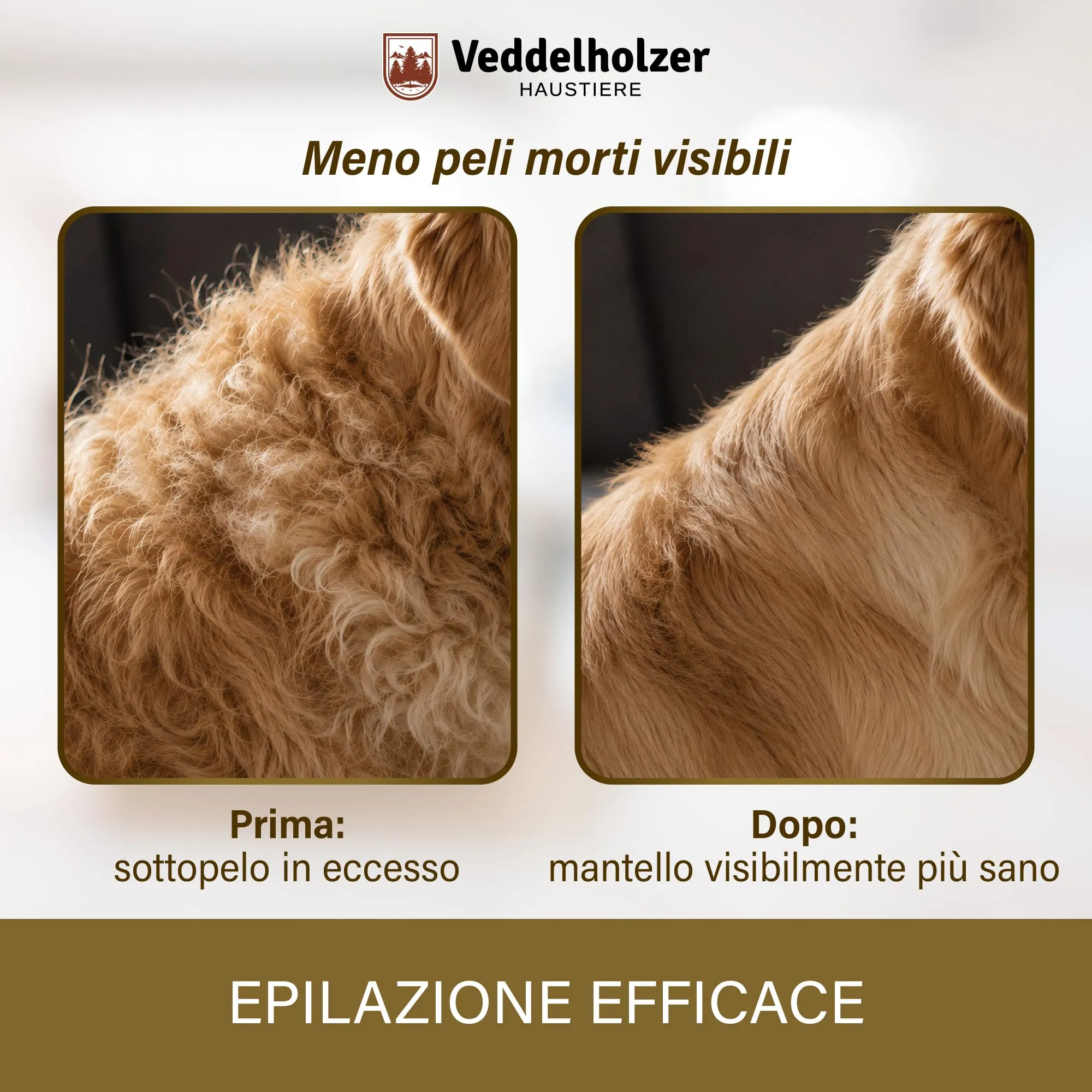 Spazzola sottopelo Veddelholzer - immagine 5
