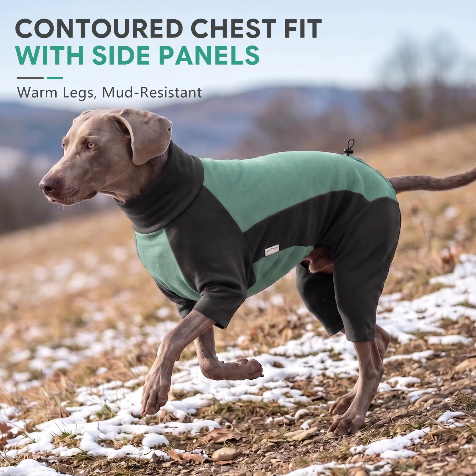 Cappotto Cane con Maniche in pile - immagine 4
