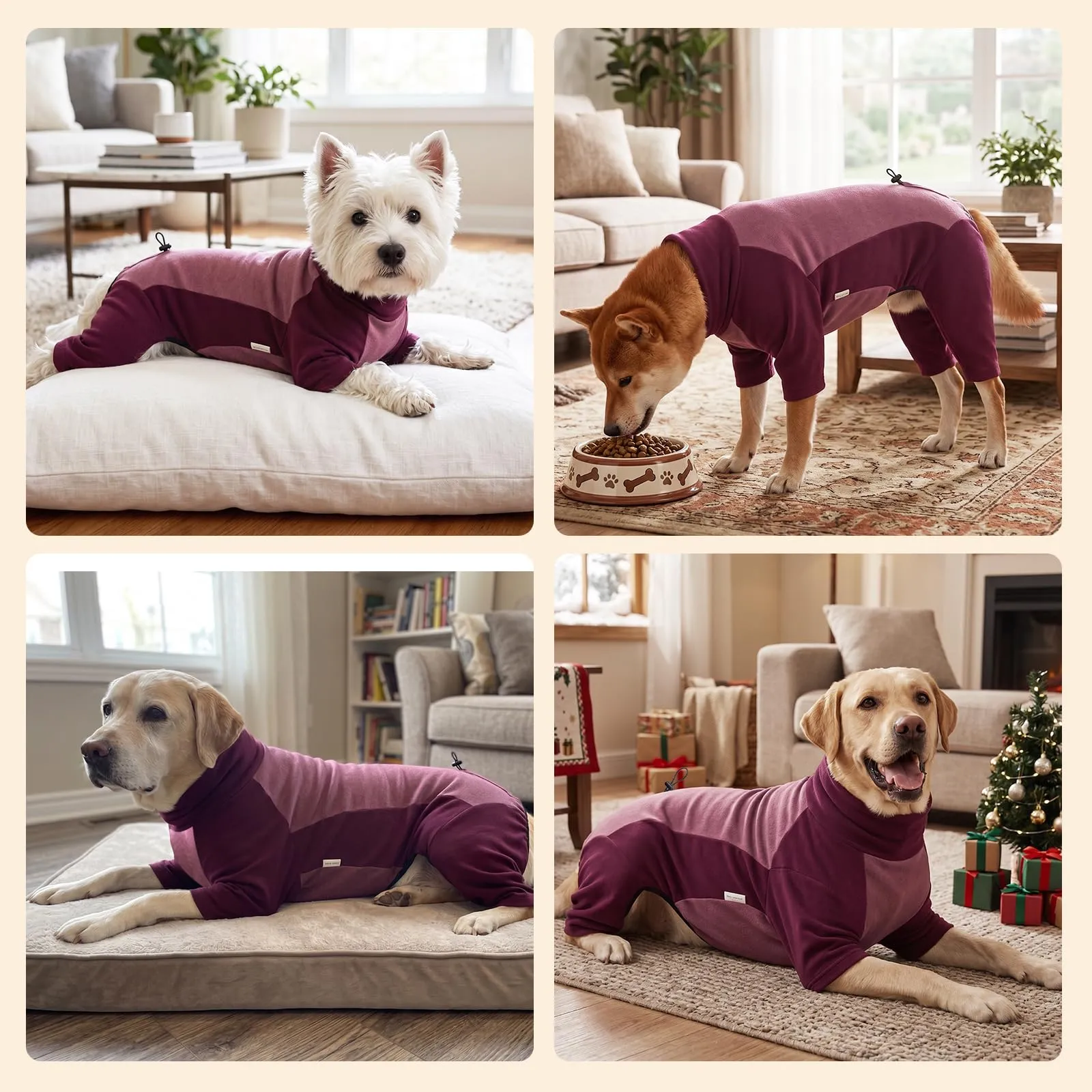 Cappotto Cane con Maniche in pile - immagine 7