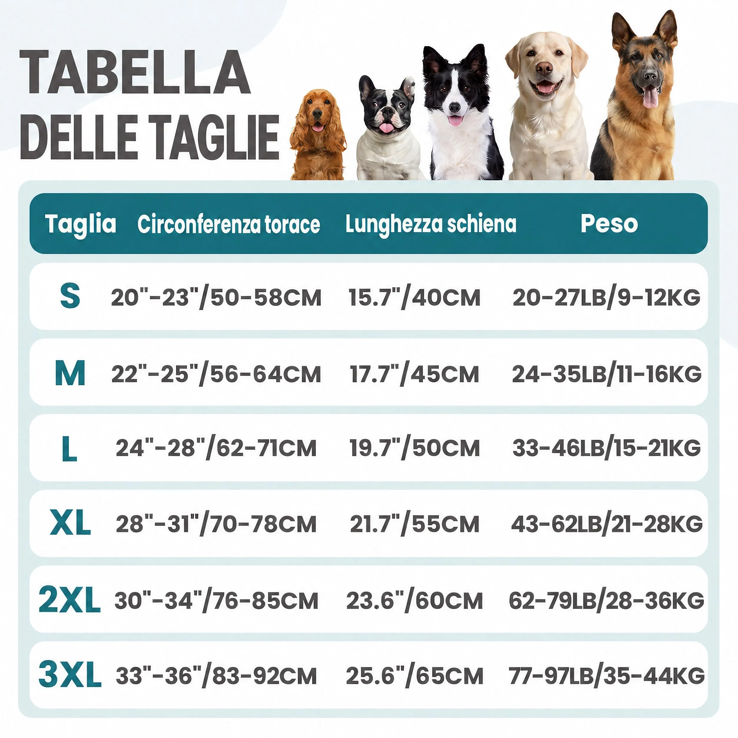 Cappotto Cane Impermeabile Cappottino Invernale per Cani Giacca Caldo - immagine 3