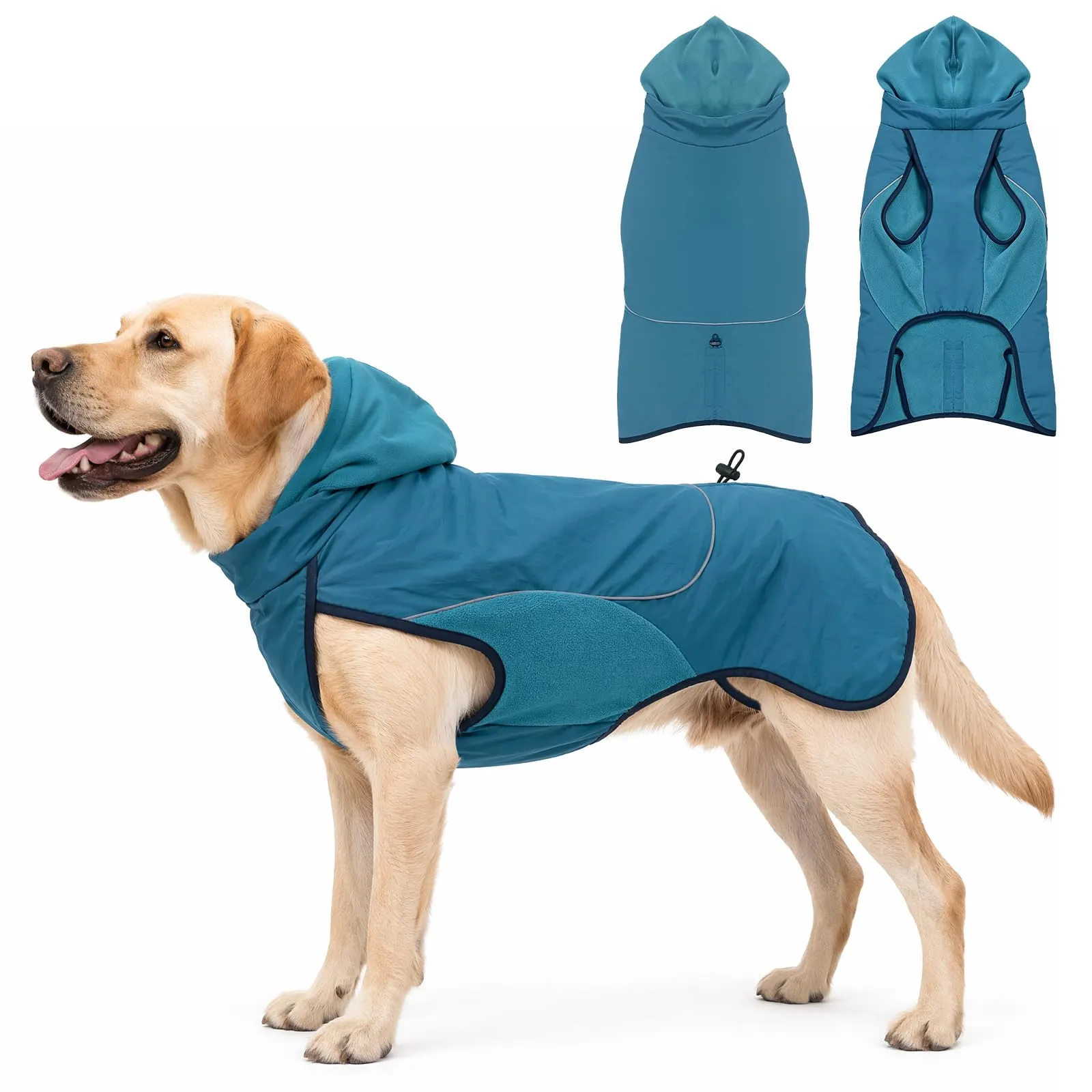 Cappotto Cane Impermeabile Cappottino Invernale per Cani Giacca Caldo - immagine 1