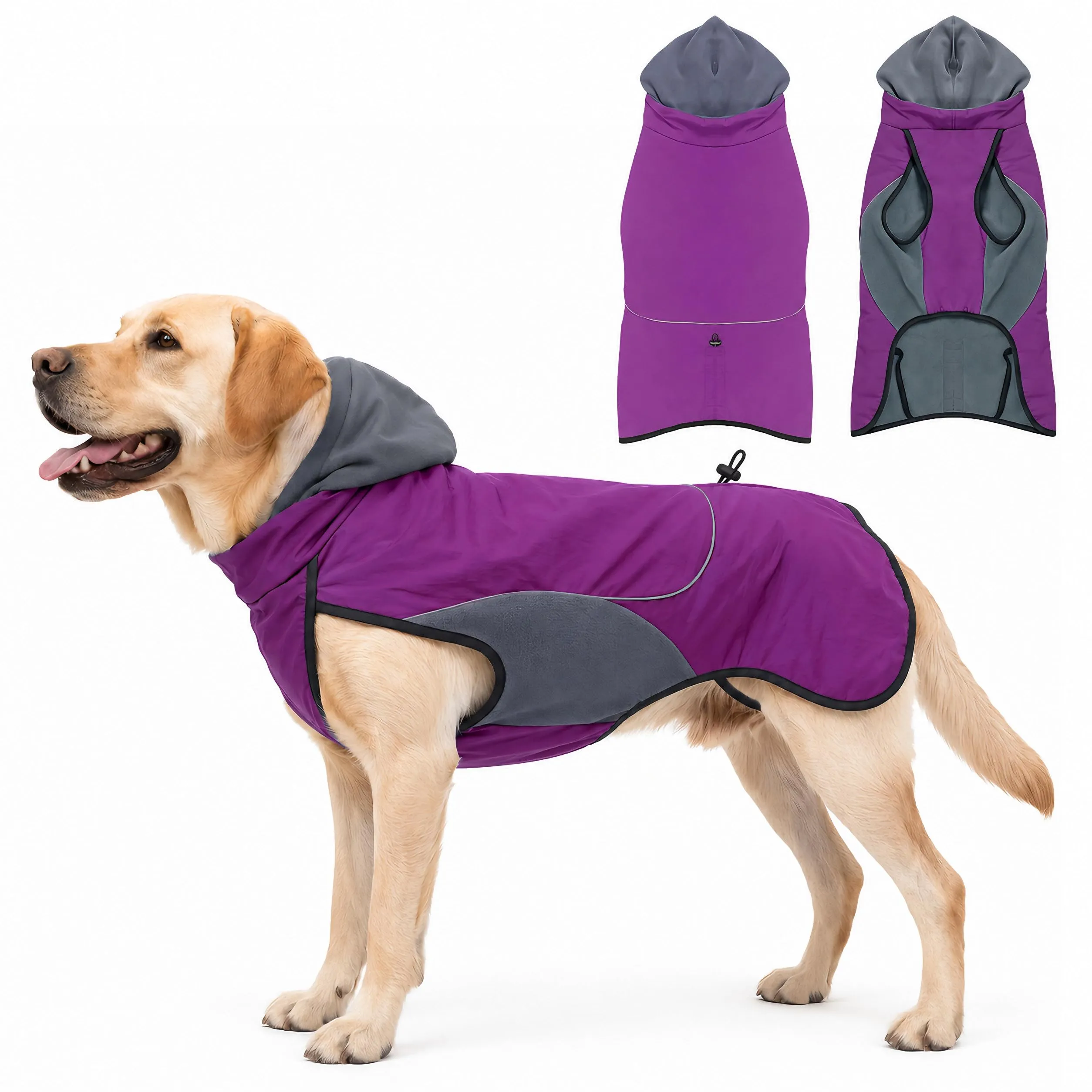 Cappotto Cane Impermeabile Cappottino Invernale per Cani Giacca Caldo - immagine 1