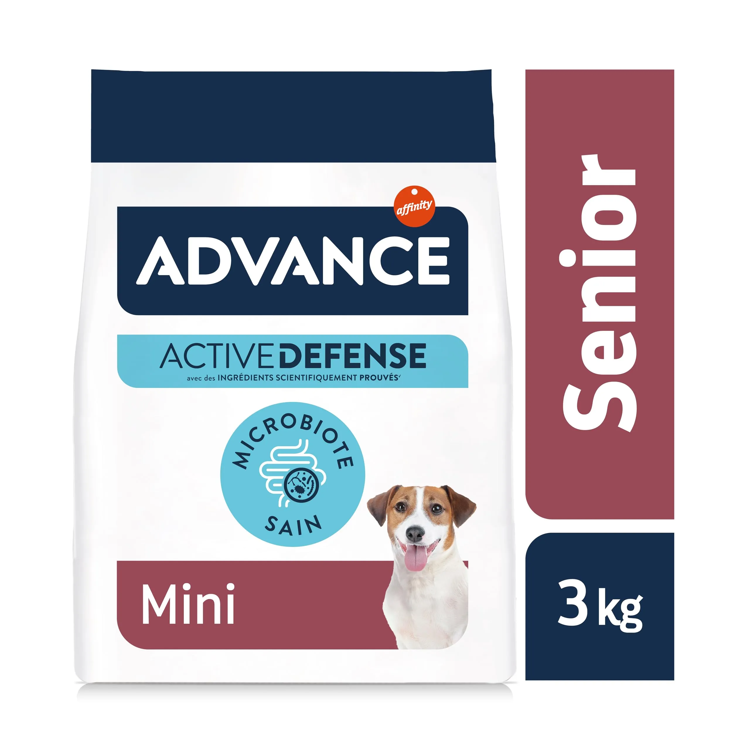 Advance Senior Mini - Cibo per Cani Mature di Razza Piccola con Pollo - 3kg - immagine 2