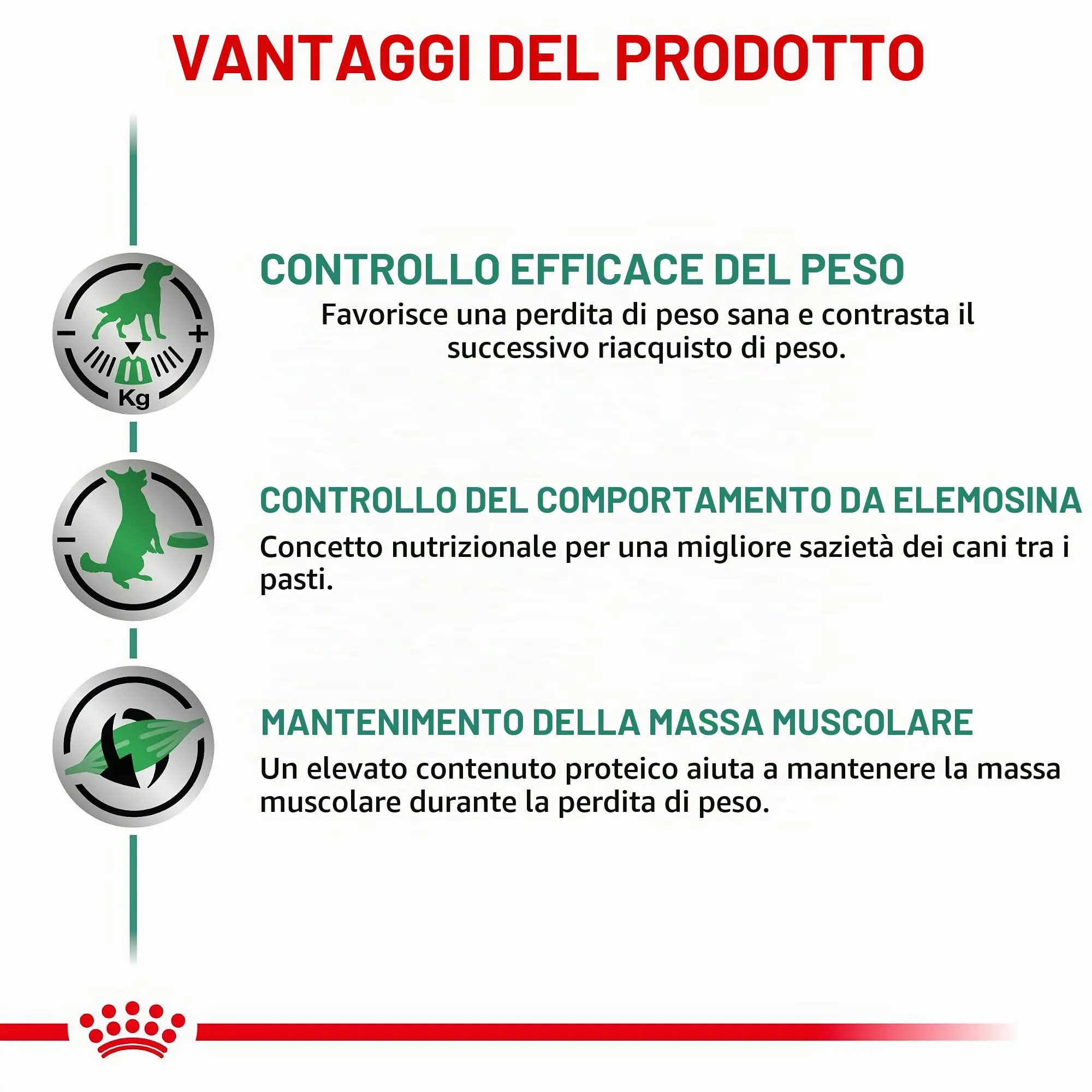 ROYAL CANIN Veterinary Satiety Weight Management | 12 x 410 g | Alimento dietetico completo per cani adulti | Può contribuire alla riduzione del sovrappeso | Alto contenuto proteico - immagine 3