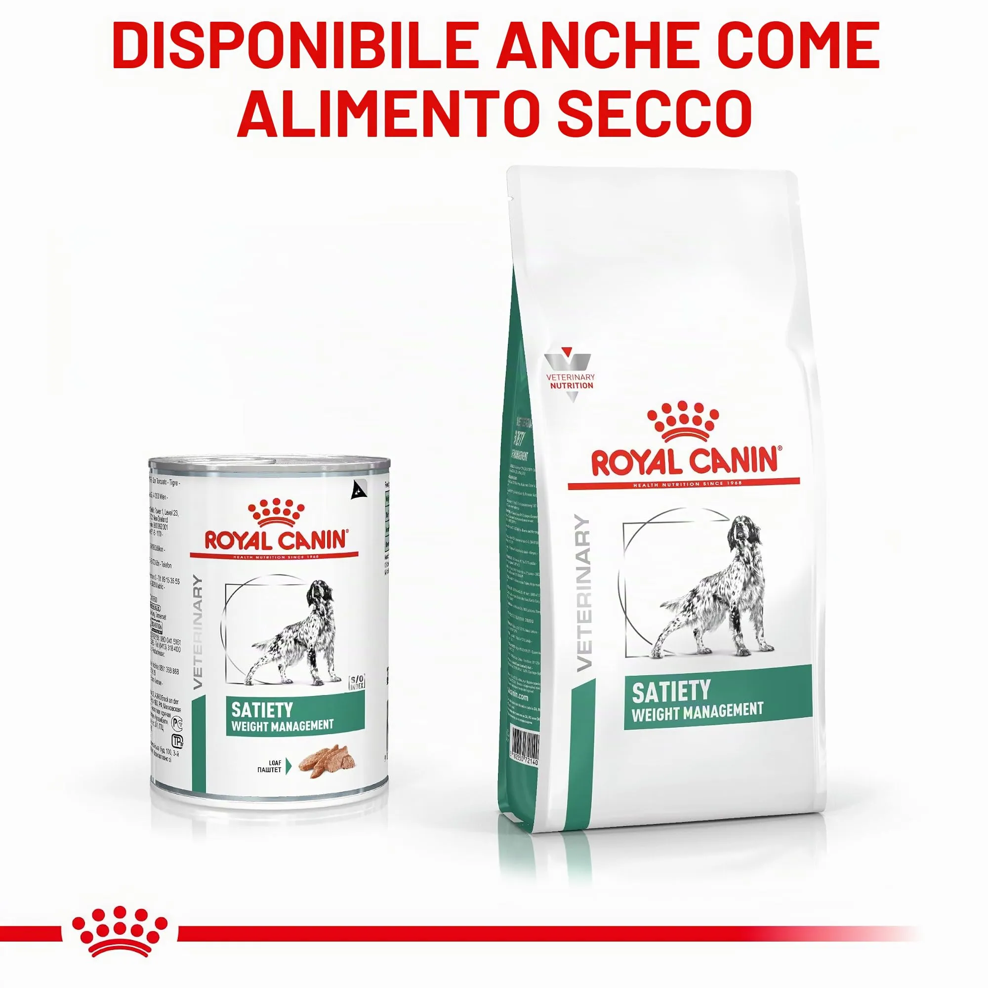ROYAL CANIN Veterinary Satiety Weight Management | 12 x 410 g | Alimento dietetico completo per cani adulti | Può contribuire alla riduzione del sovrappeso | Alto contenuto proteico - immagine 8