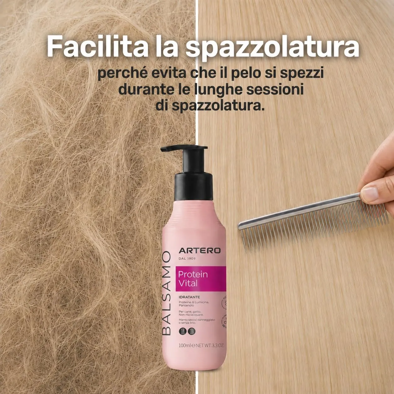 Artero Protein Vital balsamo per cani e gatti concentrato 100 ml - immagine 7