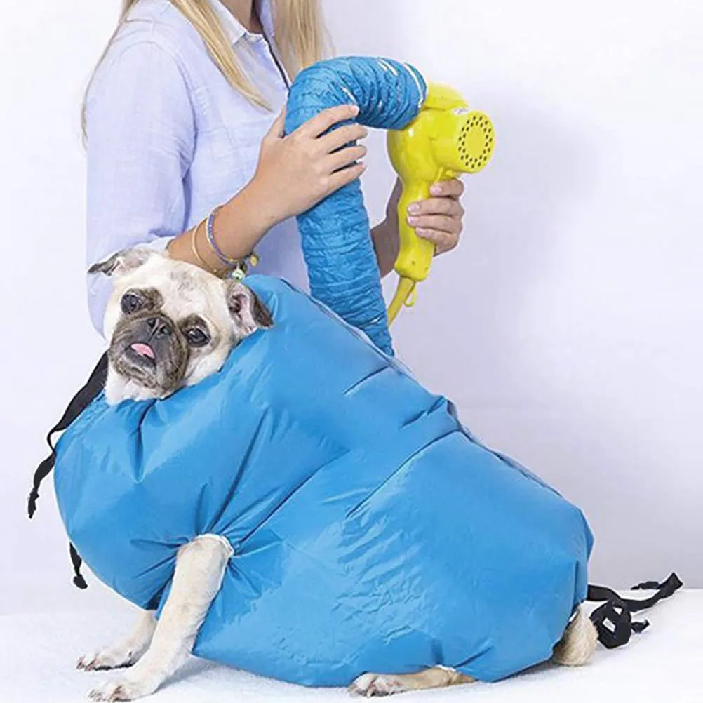 Breale Asciugacapelli per Animali Domestici con Ventilatore, Borsa per Asciugatura Automatica ad Alta Velocità, Abbigliamento con Bolle, Macchina per Asciugare i Capelli, Forno per Asciugatura ad Aria - immagine 4