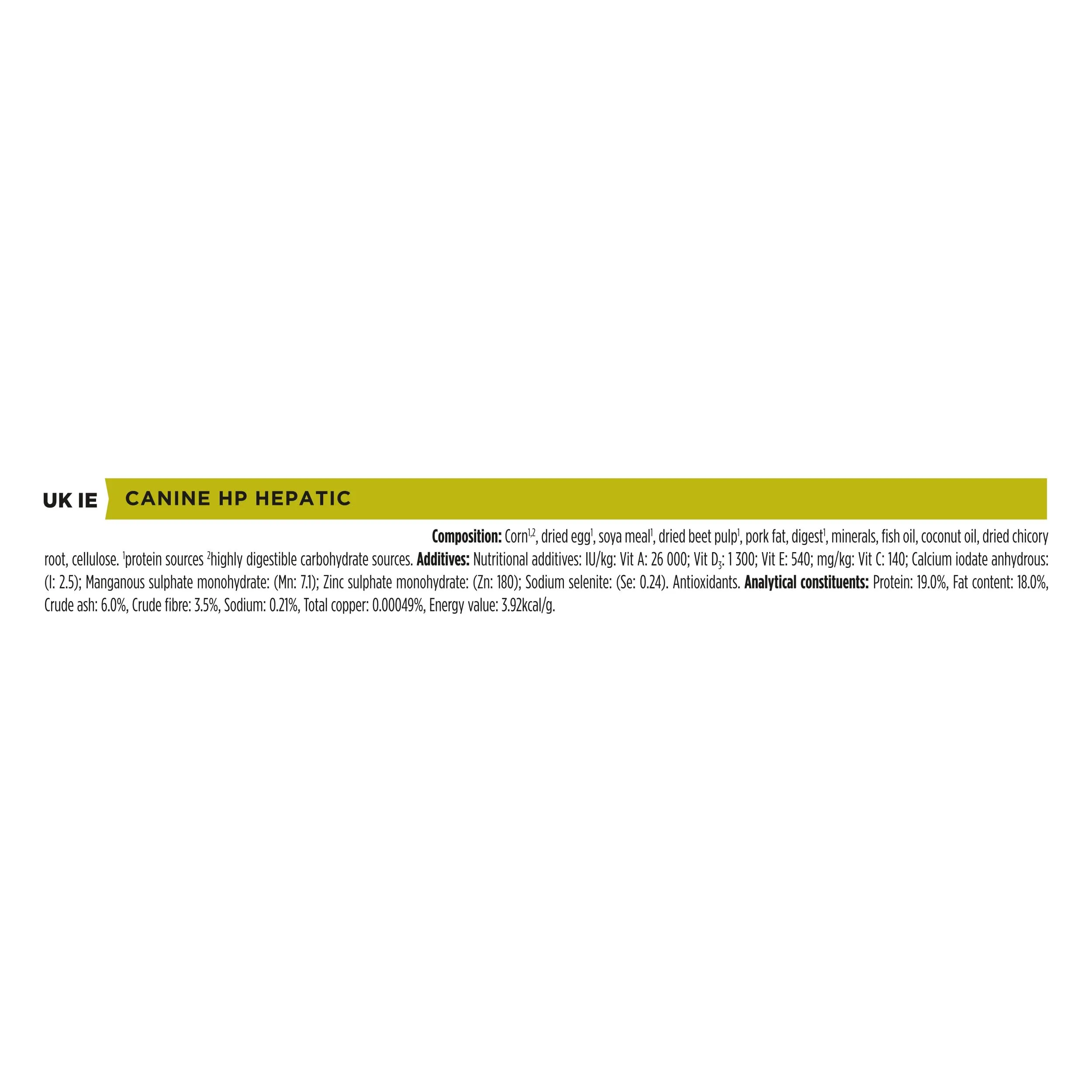 Purina Pro Plan Veterinary Diets Hepatic HP crocchette cani 12kg - immagine 5